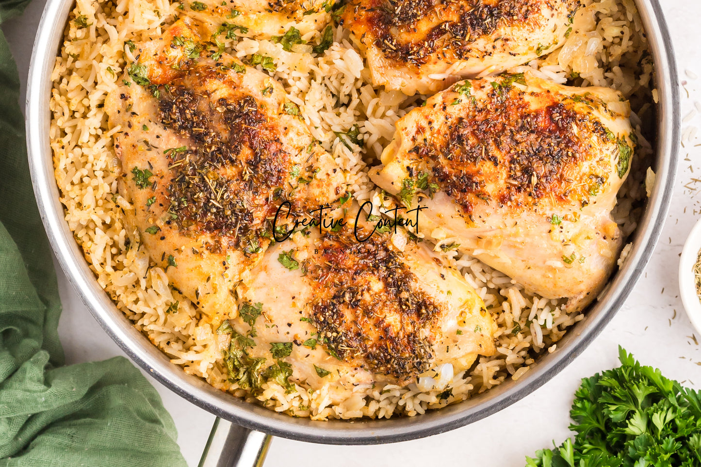 Baked Chicken and Rice - Exclusive