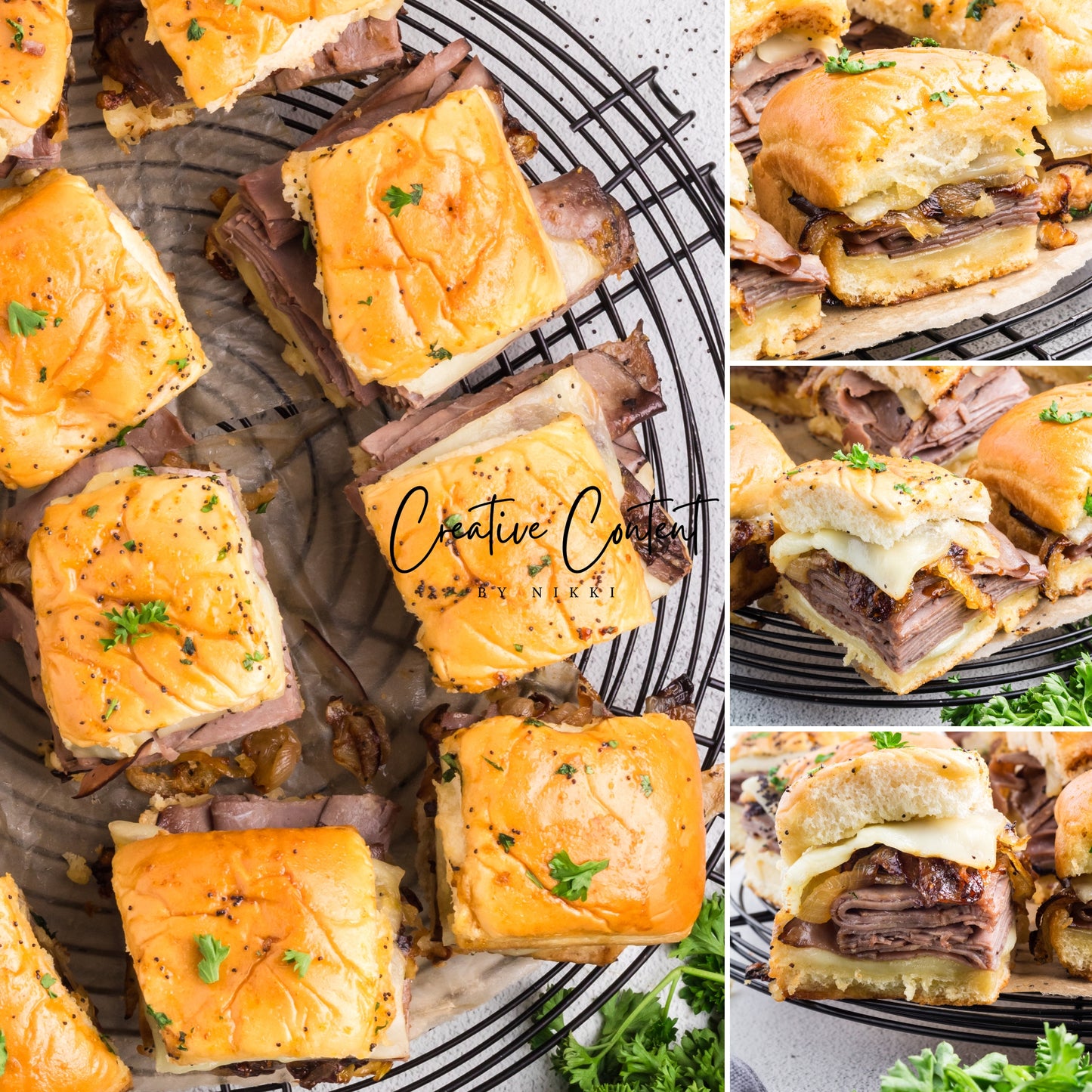 Roast Beef Sliders - Set 3 of 3