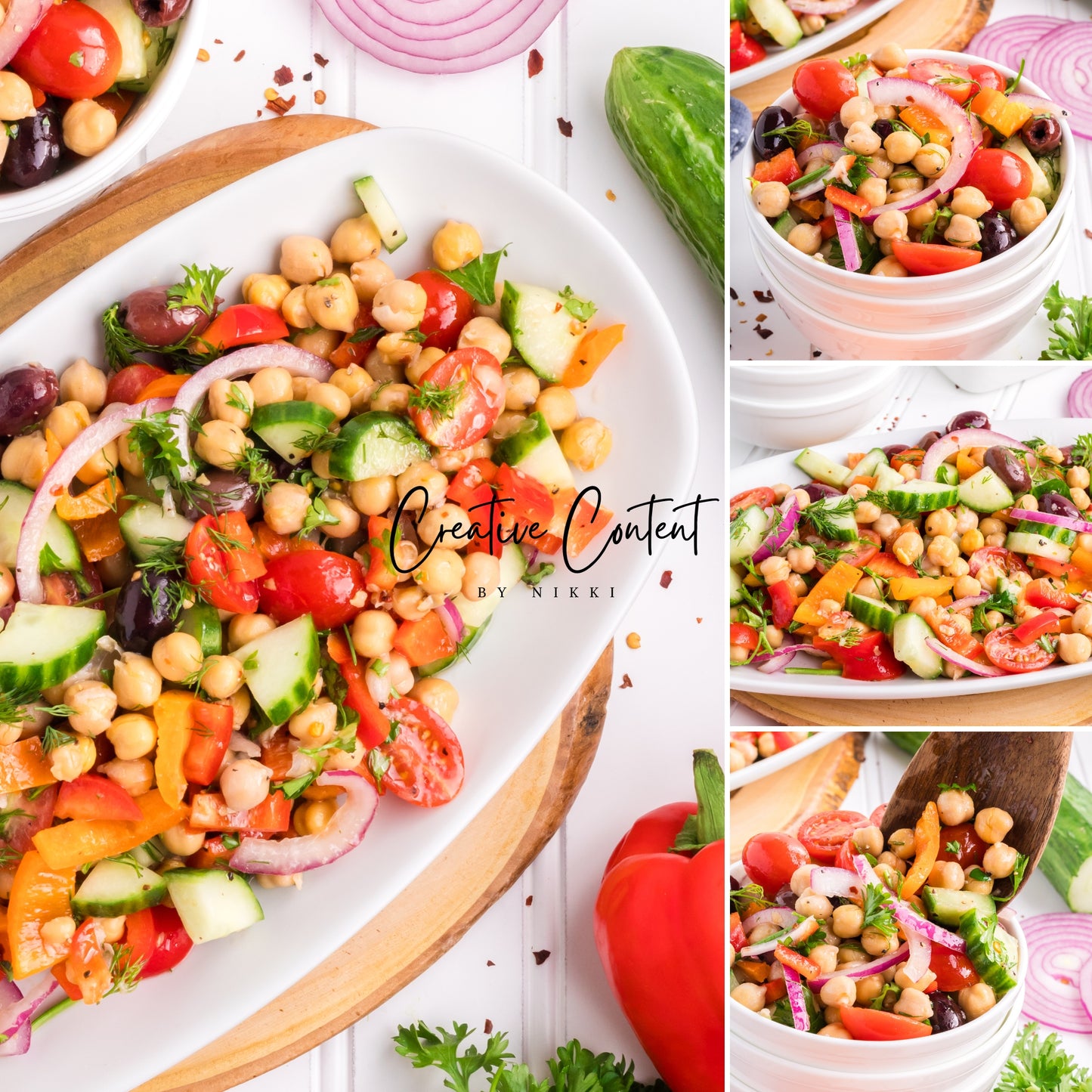 Chickpea Salad - Set 2 of 2