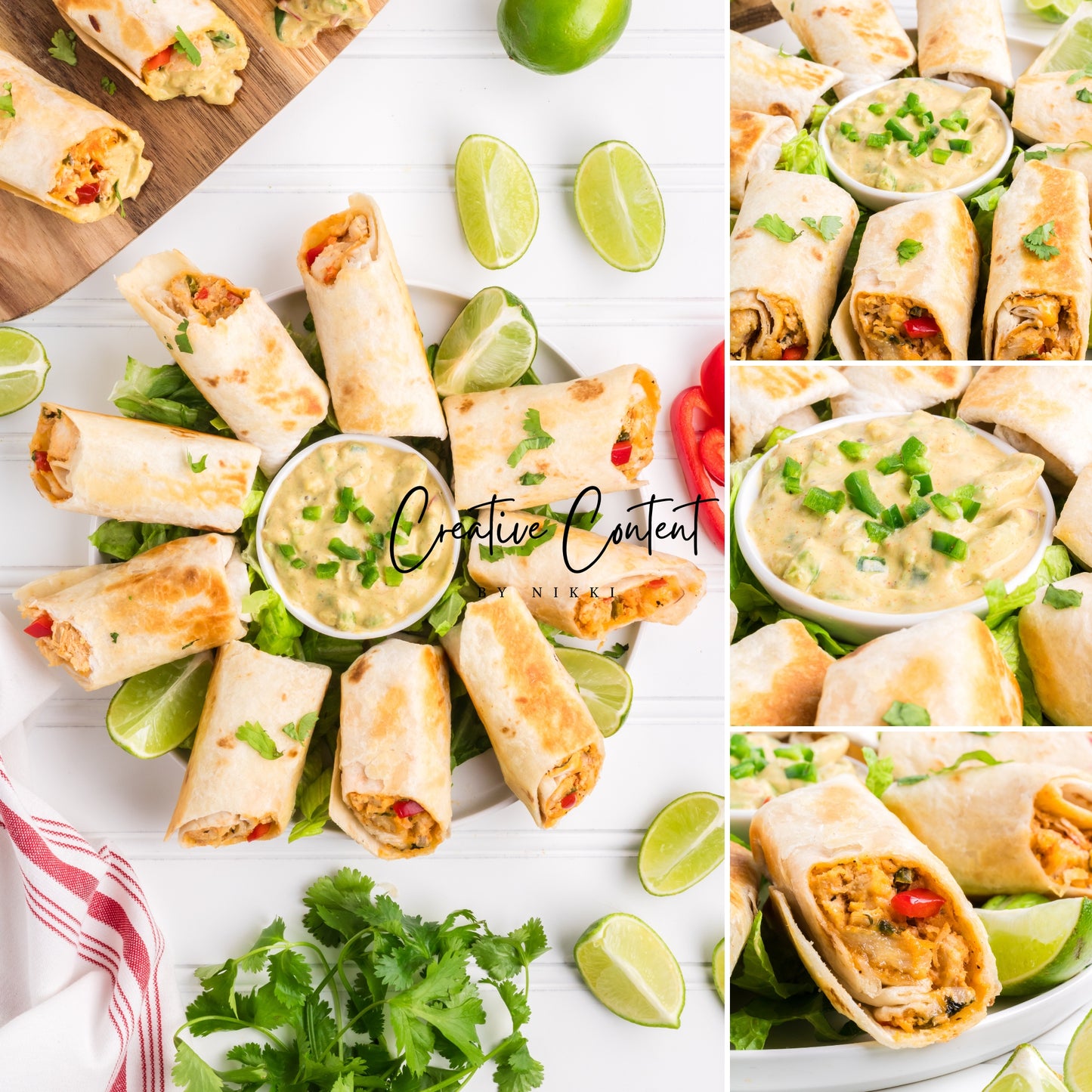Firecracker Chicken Wraps - Set 2 of 2