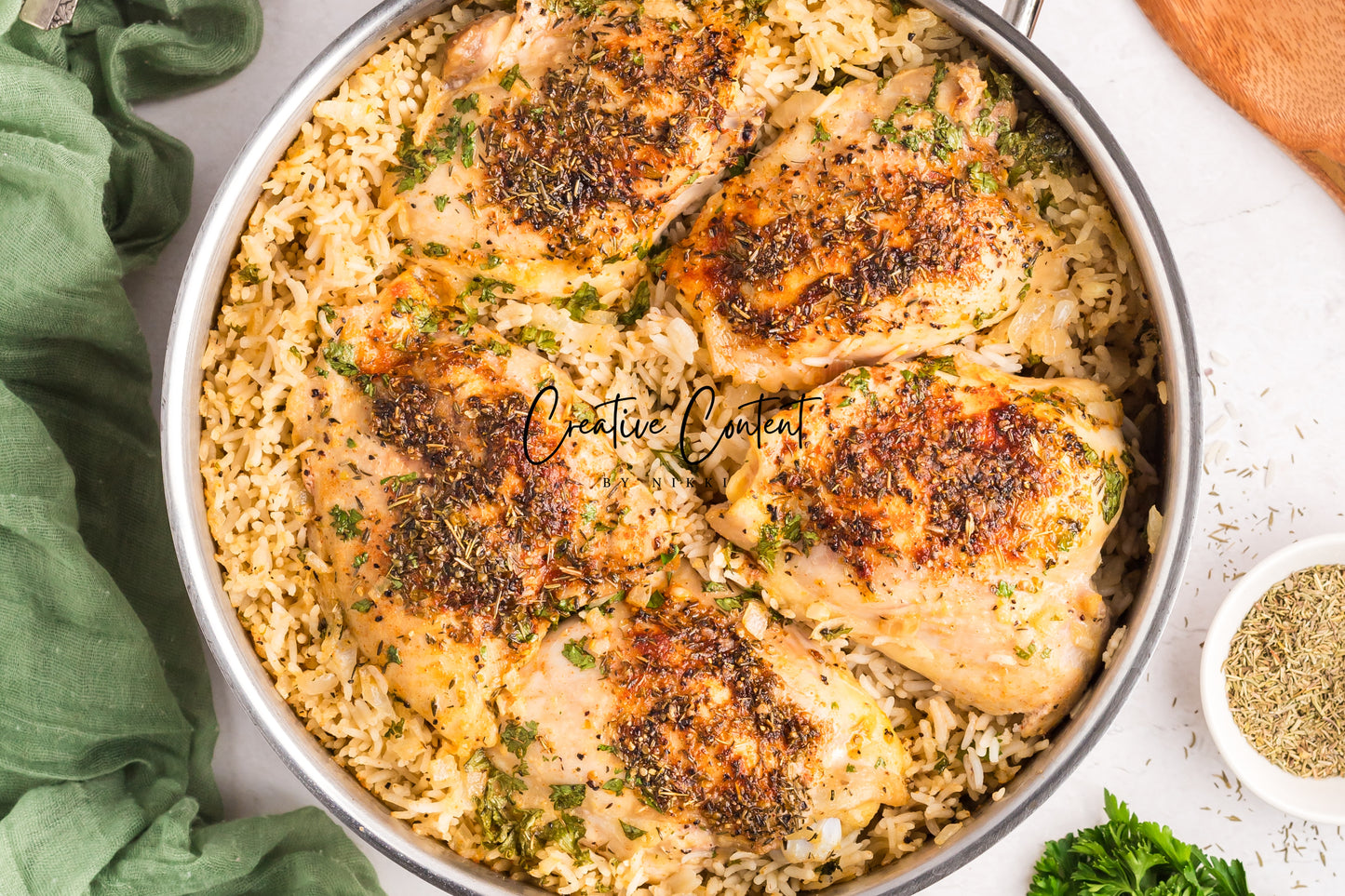 Baked Chicken and Rice - Exclusive