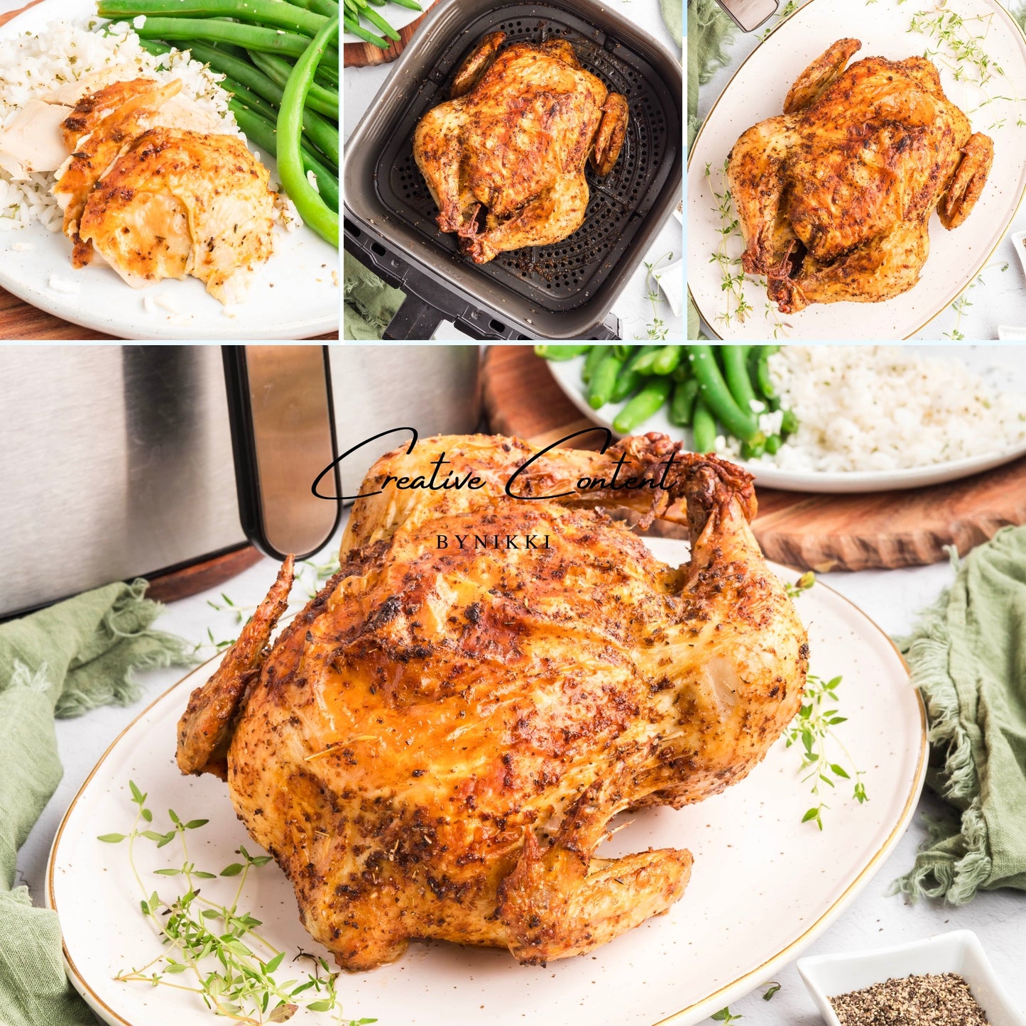 Air Fryer Rotisserie Chicken - Exclusive