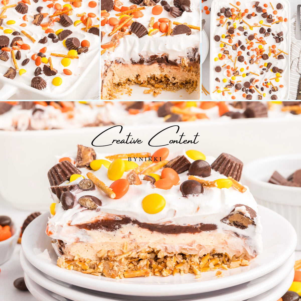 Peanut Butter Pretzel Pie - Exclusive