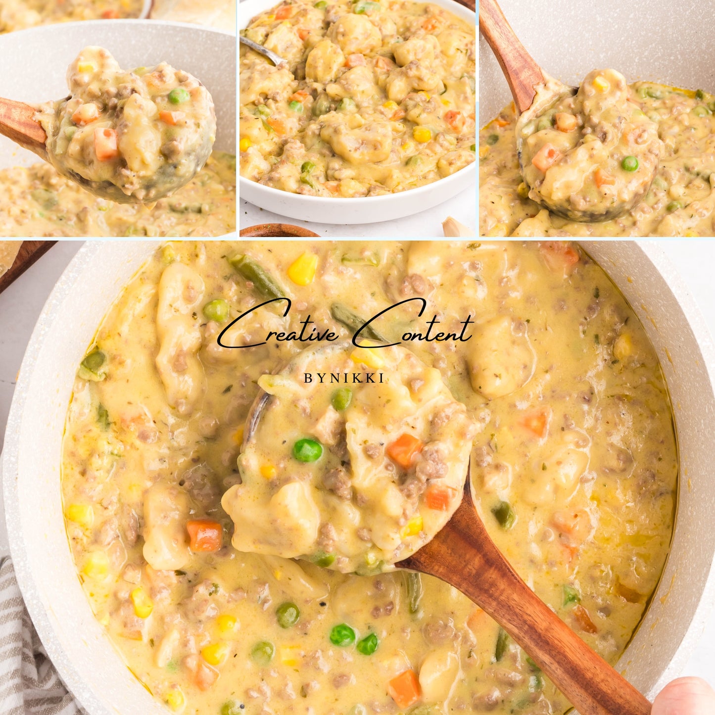 Ground Beef and Dumplings -  Exclusive
