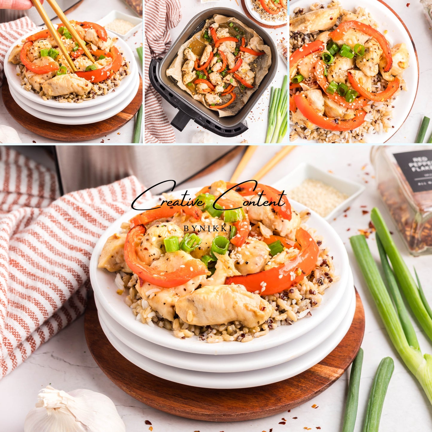 Air Fryer Asian Garlic Chicken - Exclusive
