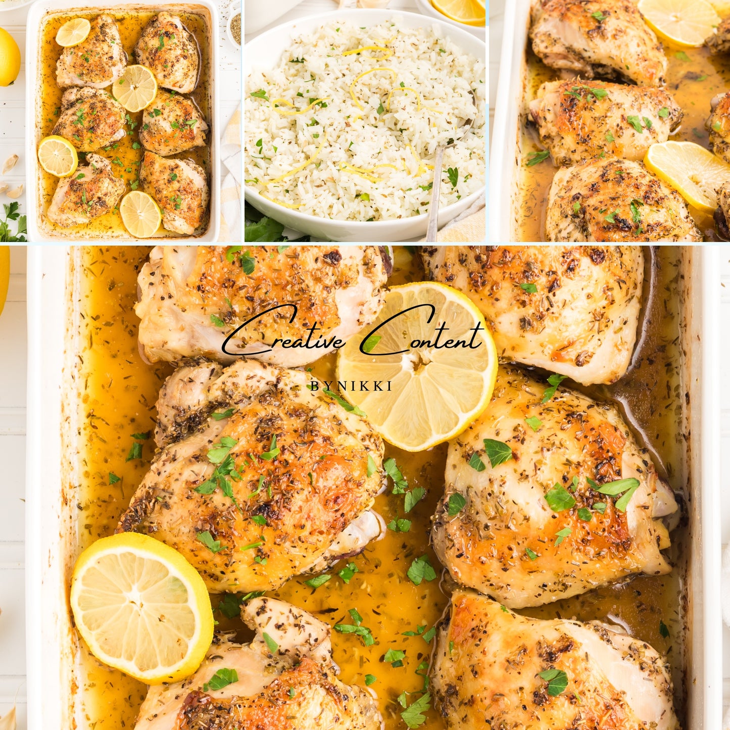Lemon Herb Chicken + Lemon Herb Rice - Exclusive