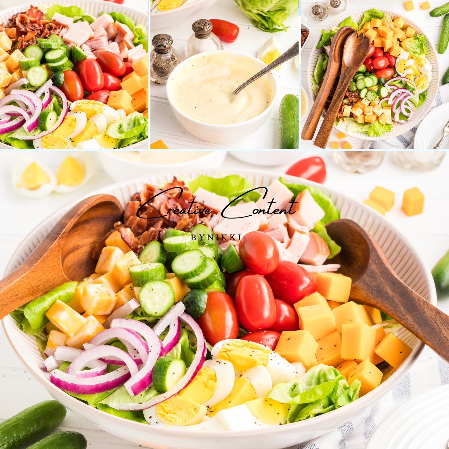 Chef Salad + Homemade Dressing - Exclusive