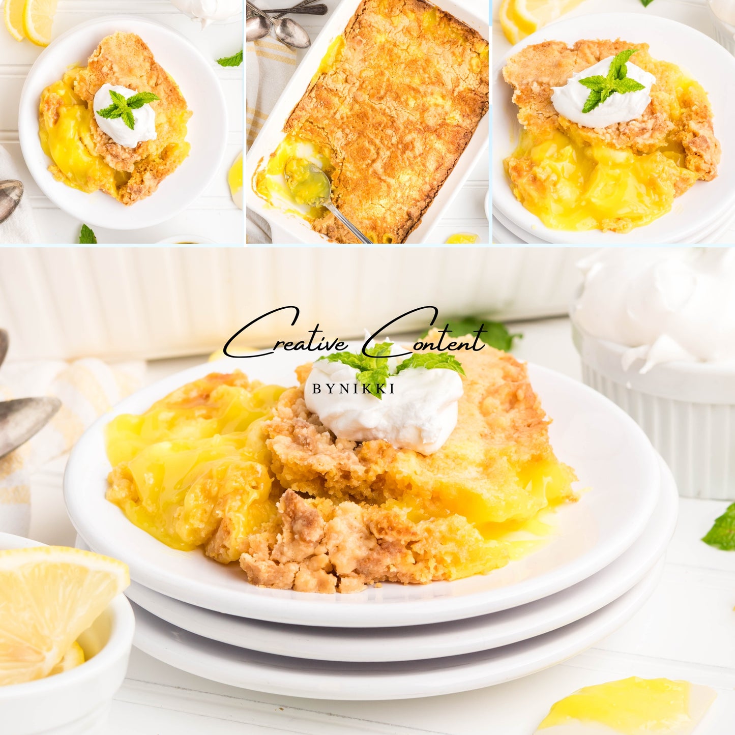 Lemon Dump Cake-  Exclusive