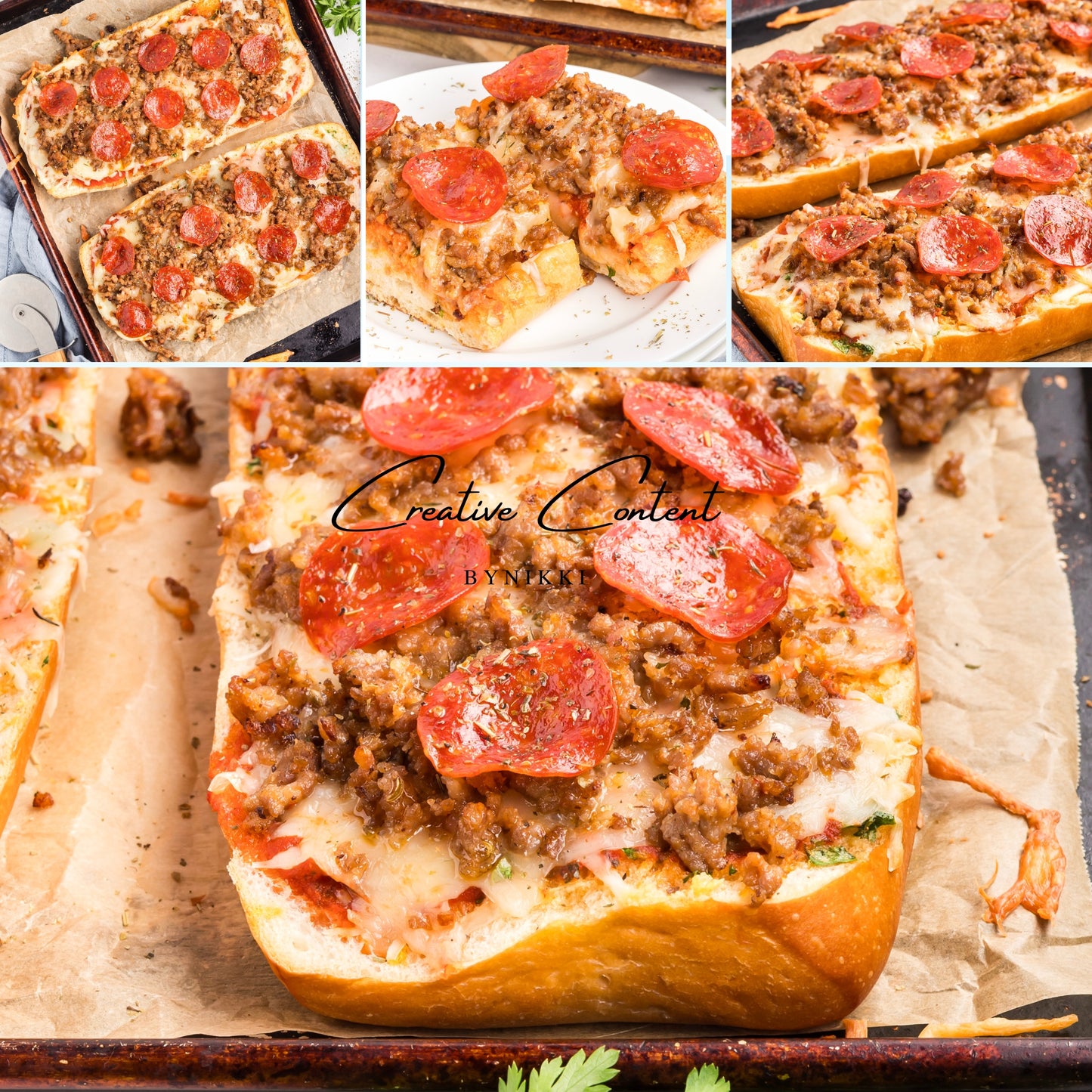 Garlic Bread Pizza  - Exclusive