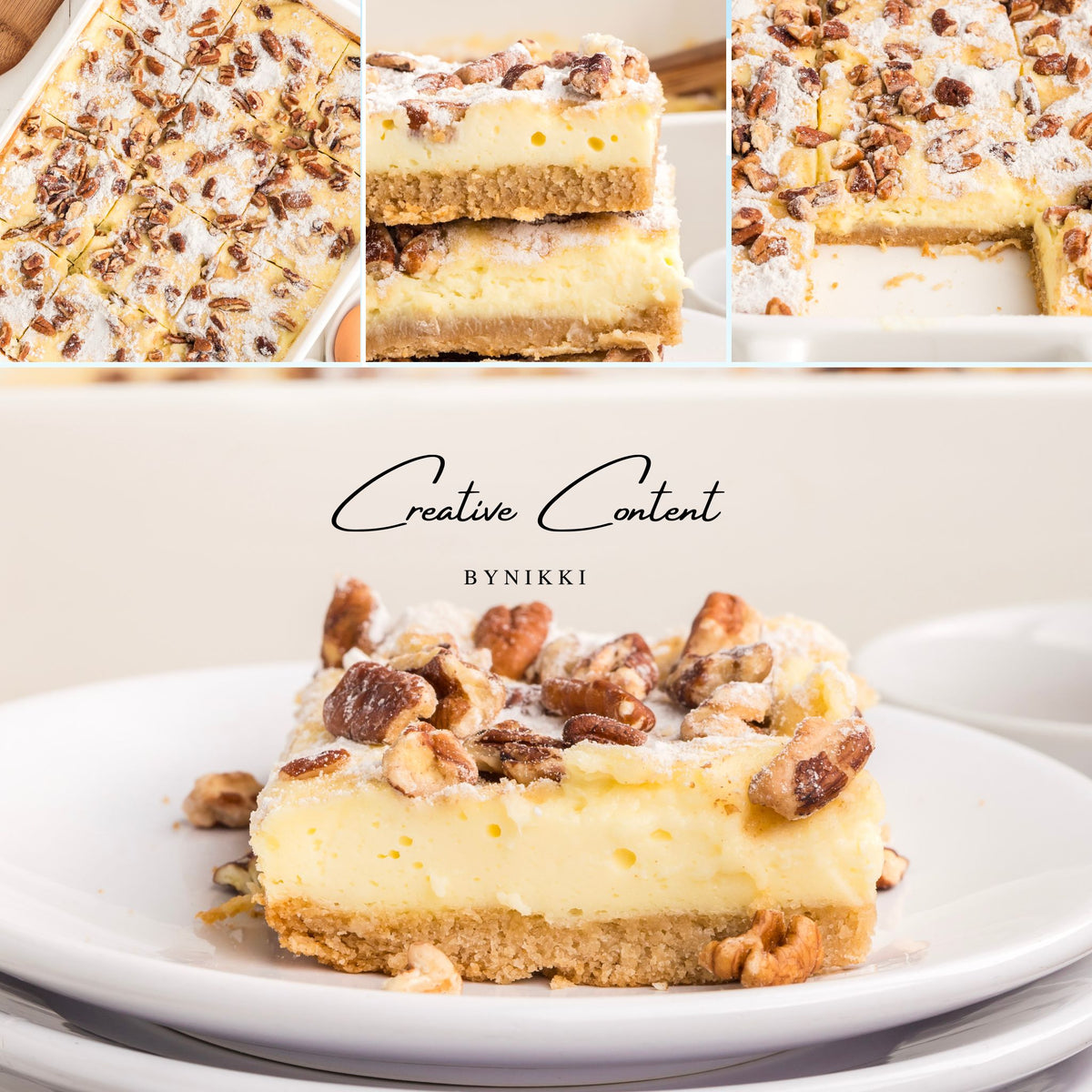 Pecan Cheesecake Bars - Exclusive