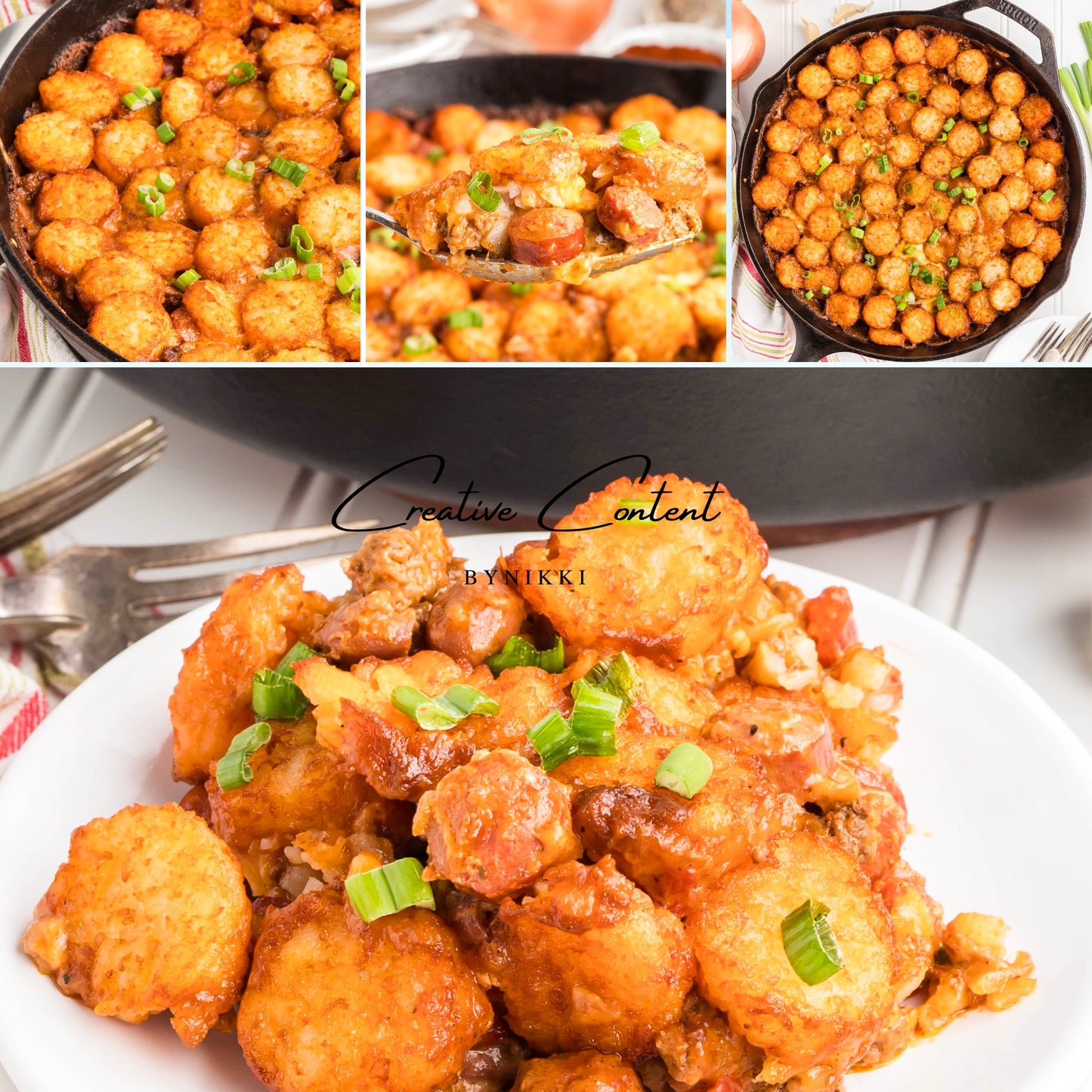Chili Cheese Tater Tot Casserole -  Exclusive