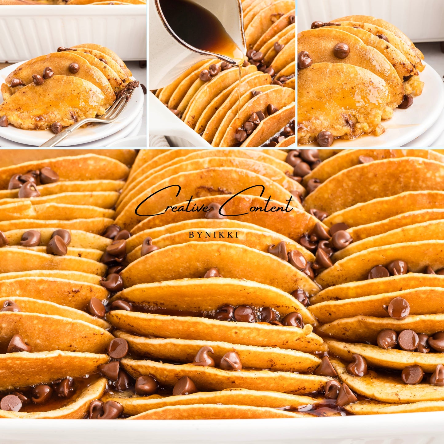Chocolate Chip Pancake Casserole - Exclusive