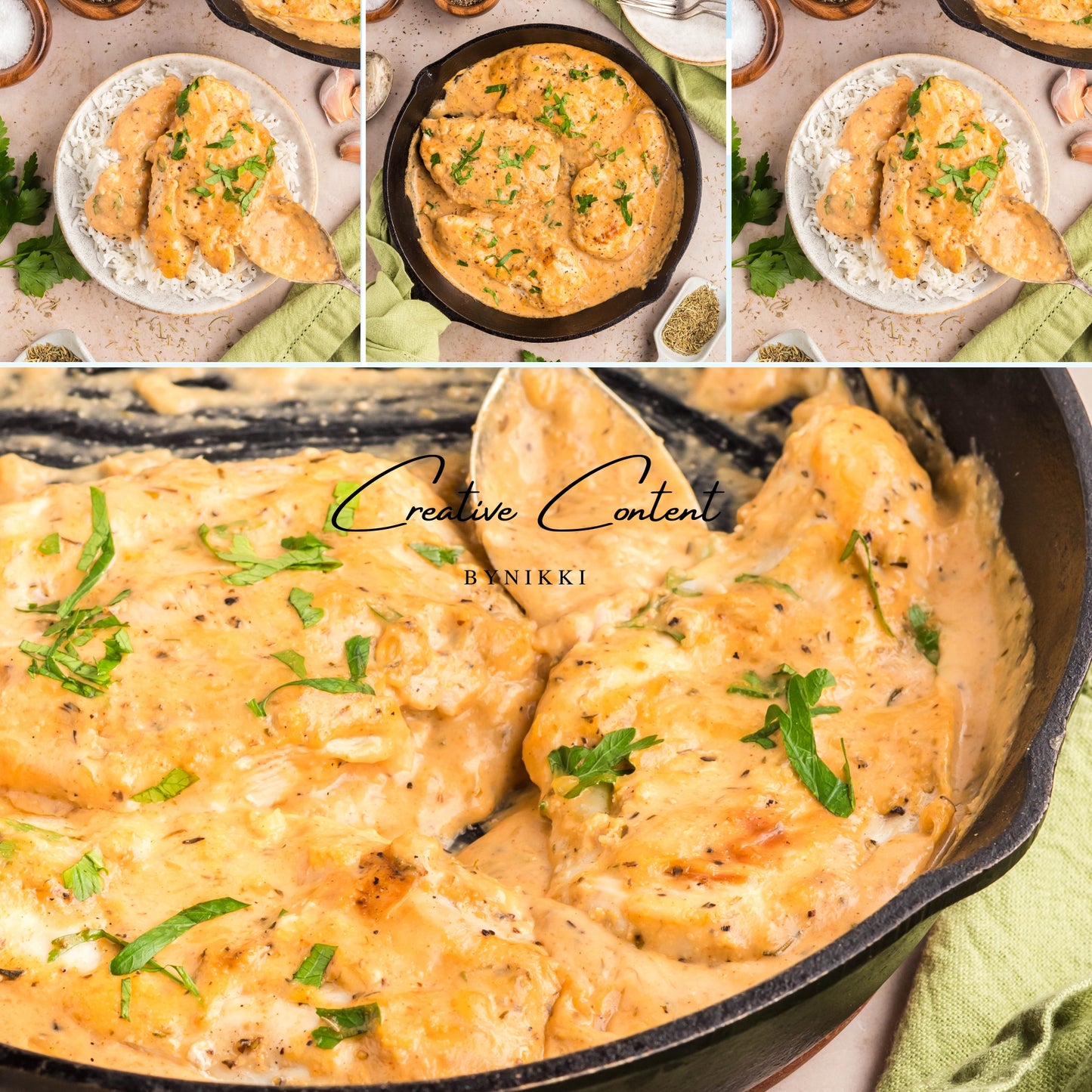 Smothered Chicken - Set 2 of 2