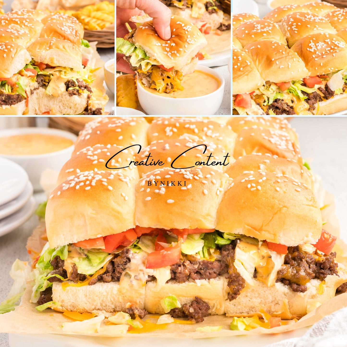 Chopped Cheese Sliders - Exclusive