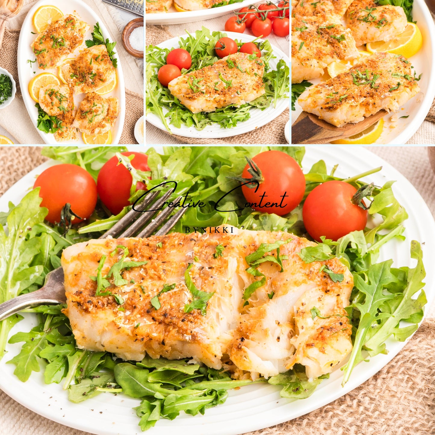 Oven Baked Cod - Exclusive