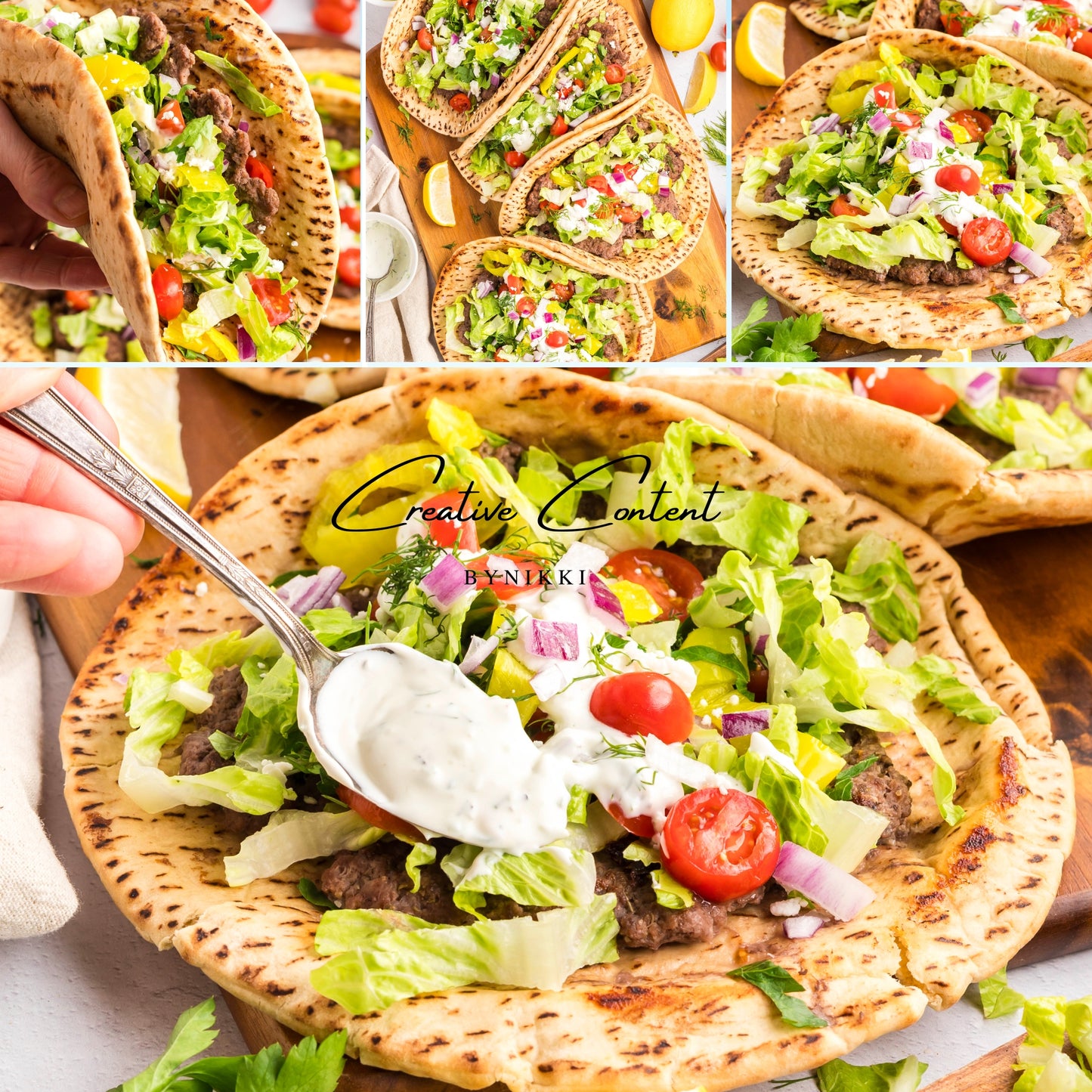 Gyro Smash Burger Tacos - Exclusive