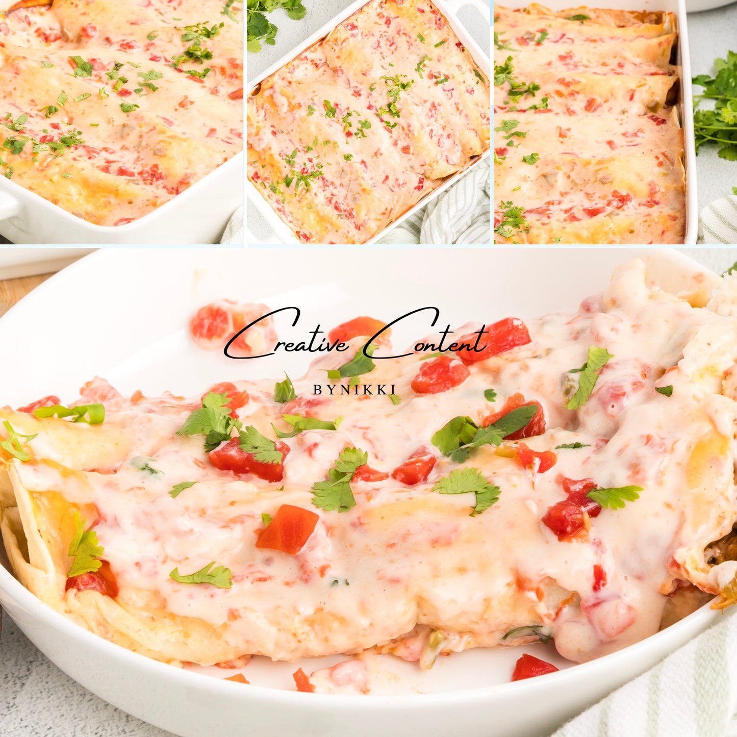 Queso Chicken Enchiladas - Exclusive
