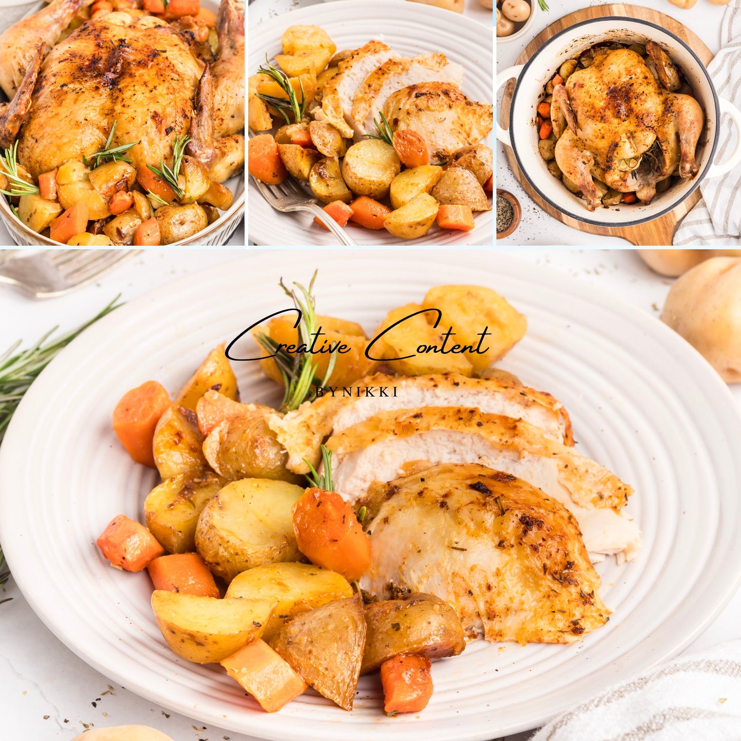 Roasted Chicken in a Dutch Oven  - Exclusive
