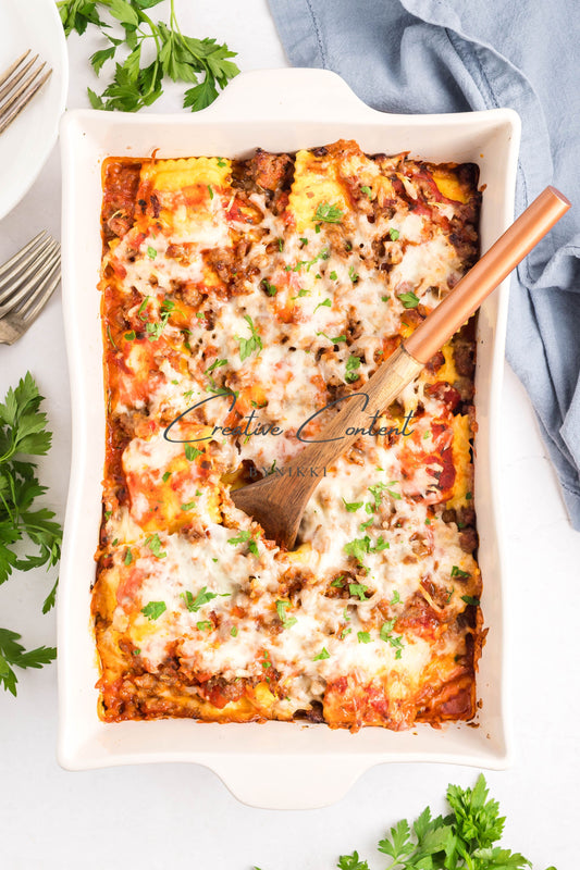 4 Ingredient Baked Ravioli  -  Exclusive