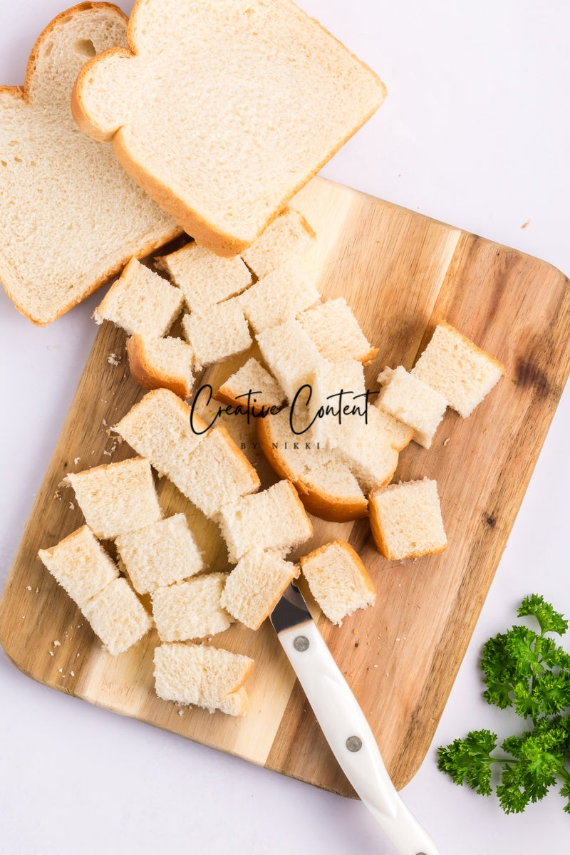 Air Fryer Croutons - (30 hero shots)