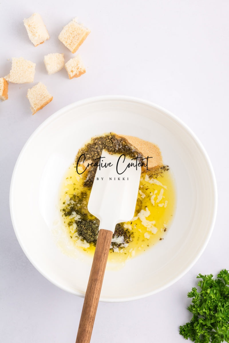 Air Fryer Croutons - (30 hero shots)