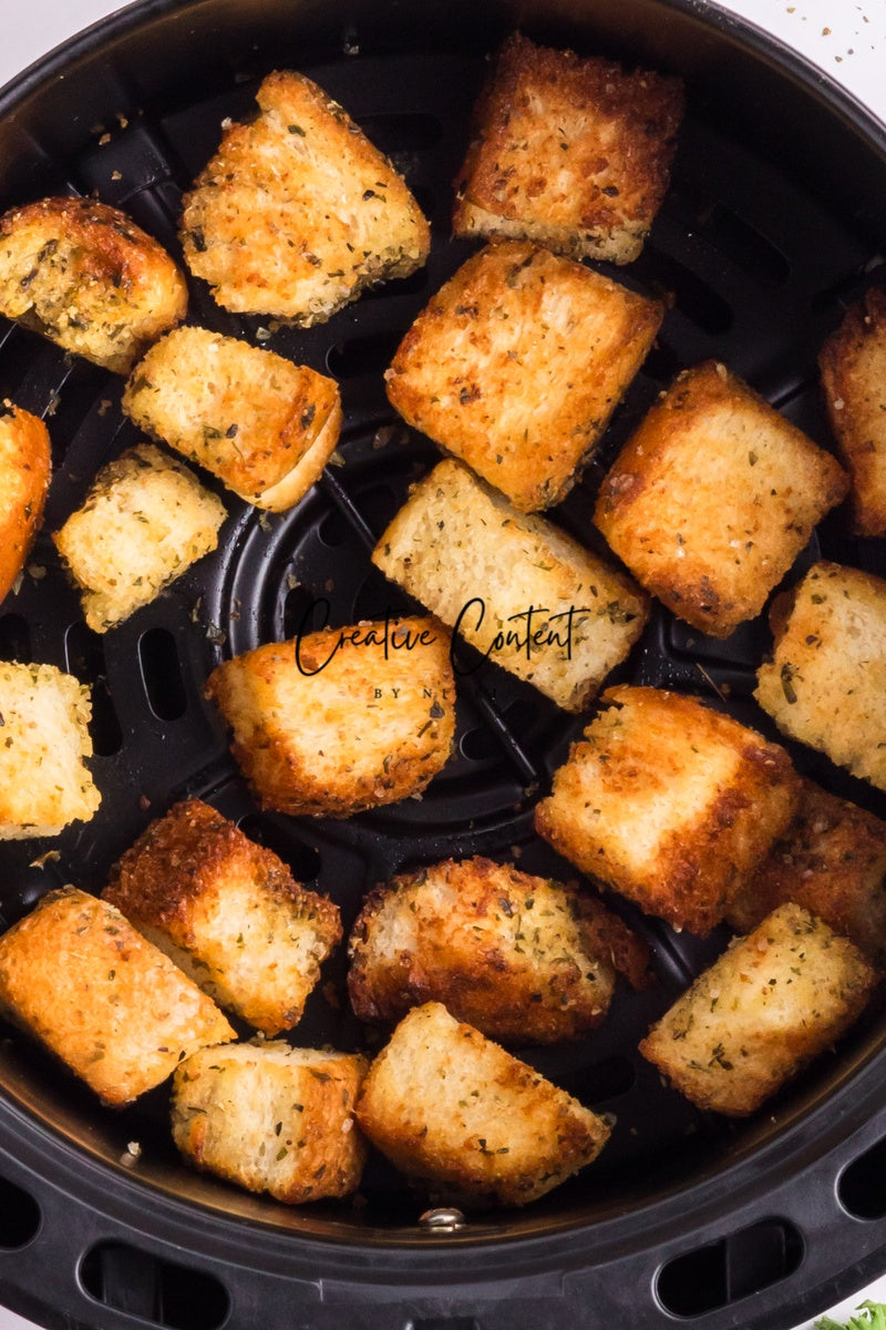 Air Fryer Croutons - (30 hero shots)