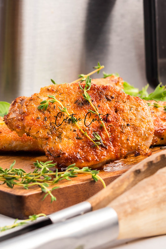 Air Fryer Pork Chops   - Exclusive