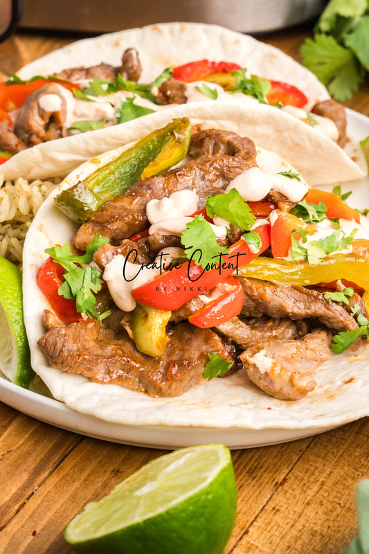 Air Fryer Steak Fajitas - Exclusive
