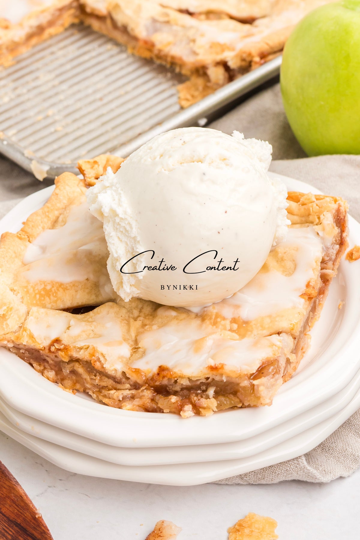 Apple Slab Pie - Exclusive