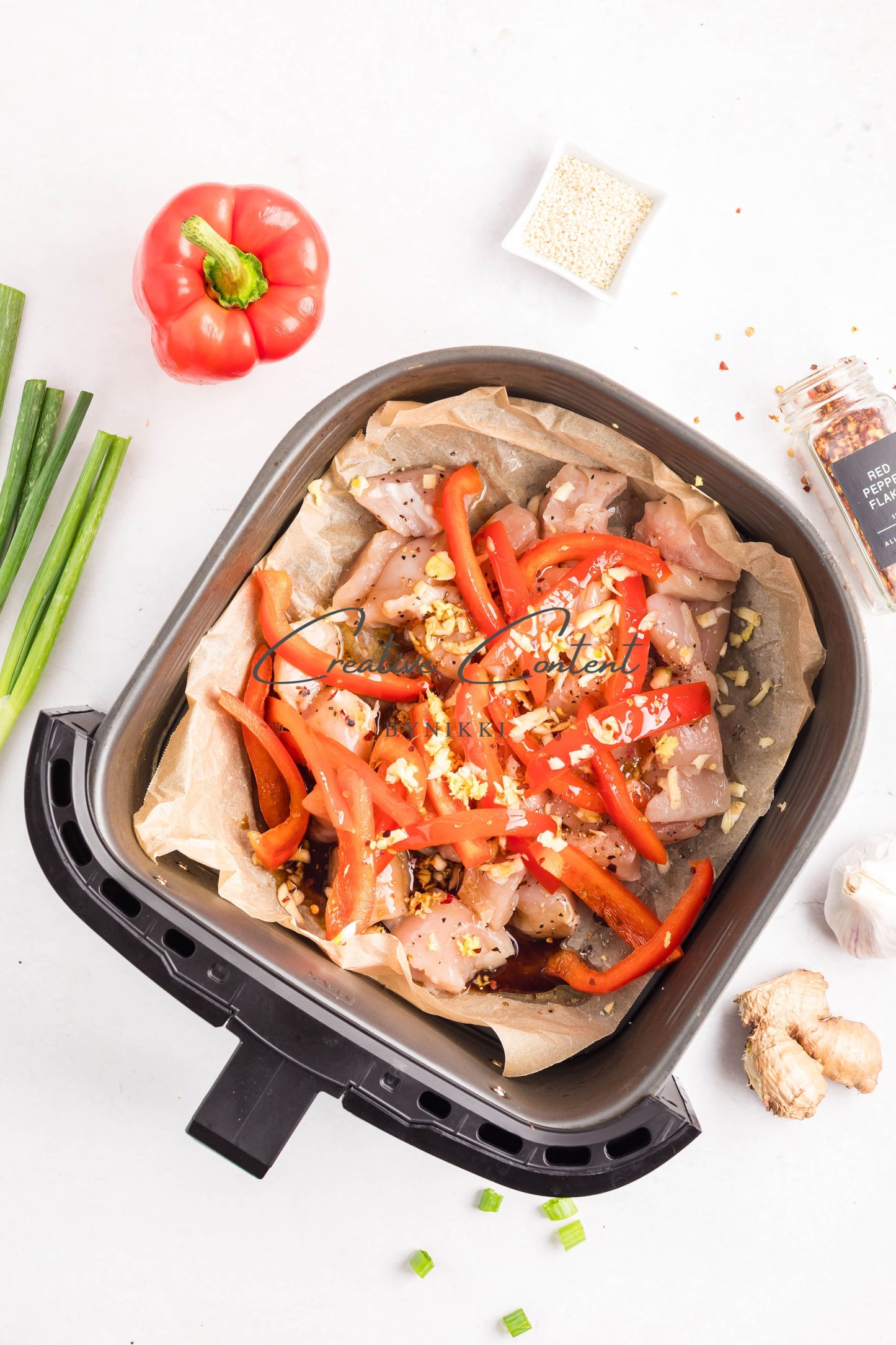 Air Fryer Asian Garlic Chicken - Exclusive