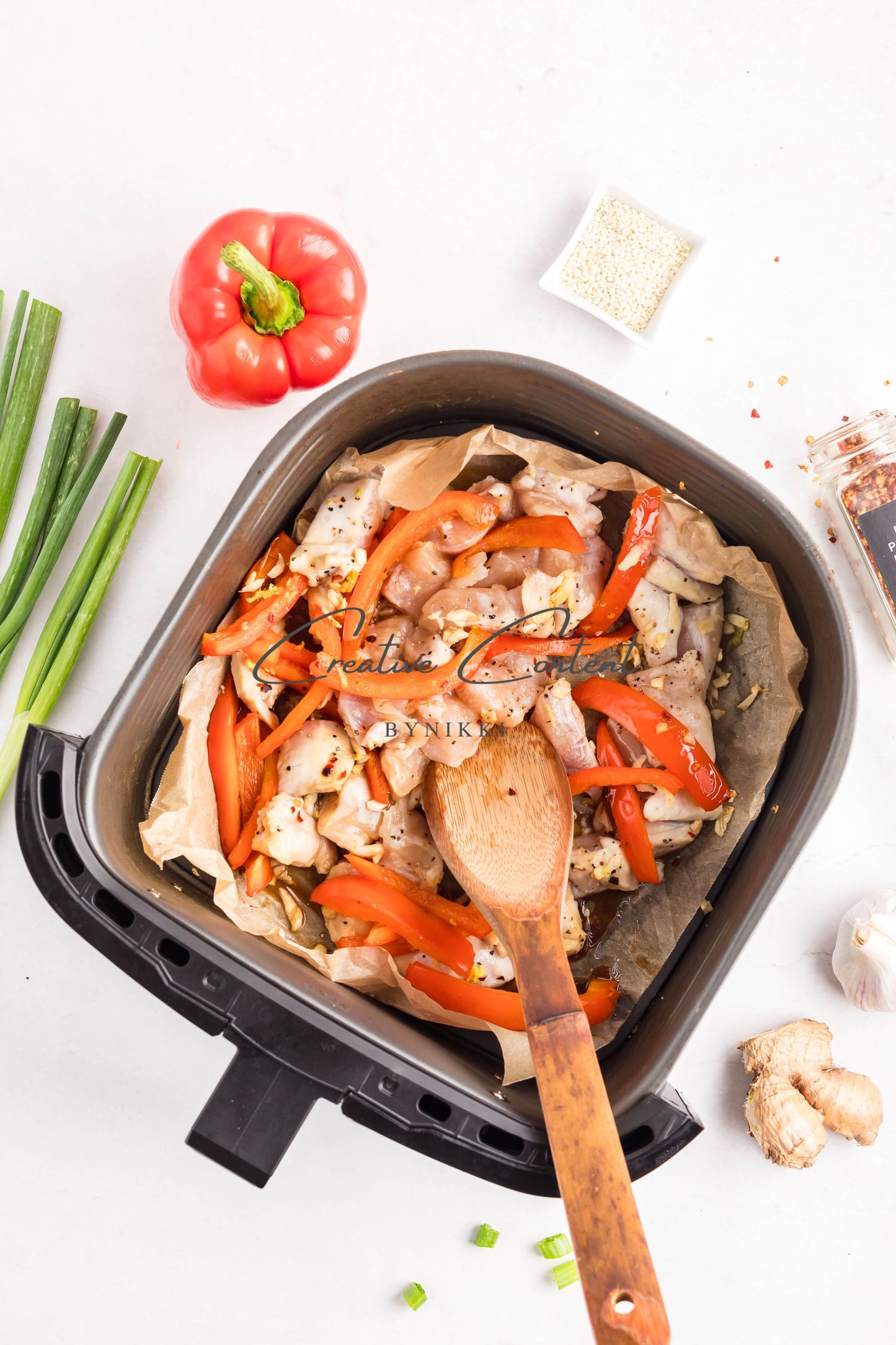 Air Fryer Asian Garlic Chicken - Exclusive