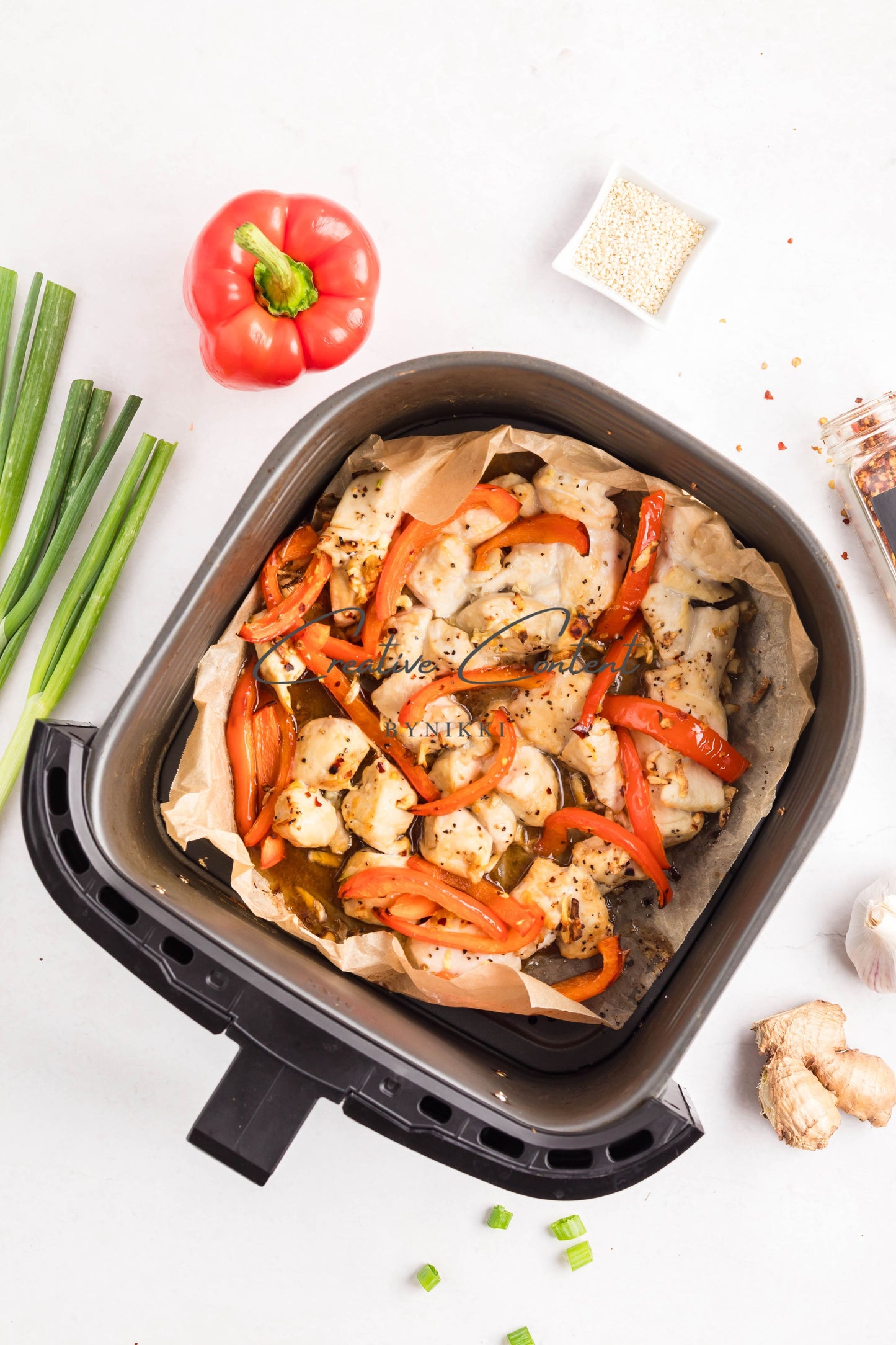Air Fryer Asian Garlic Chicken - Exclusive