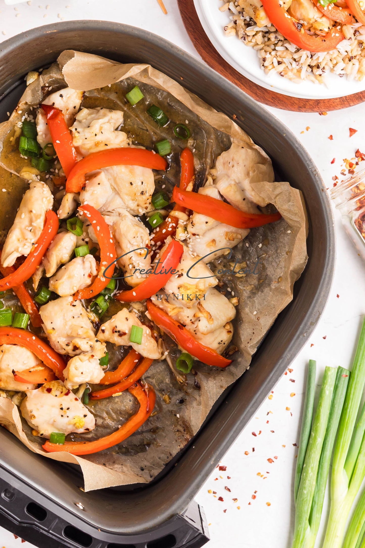 Air Fryer Asian Garlic Chicken - Exclusive