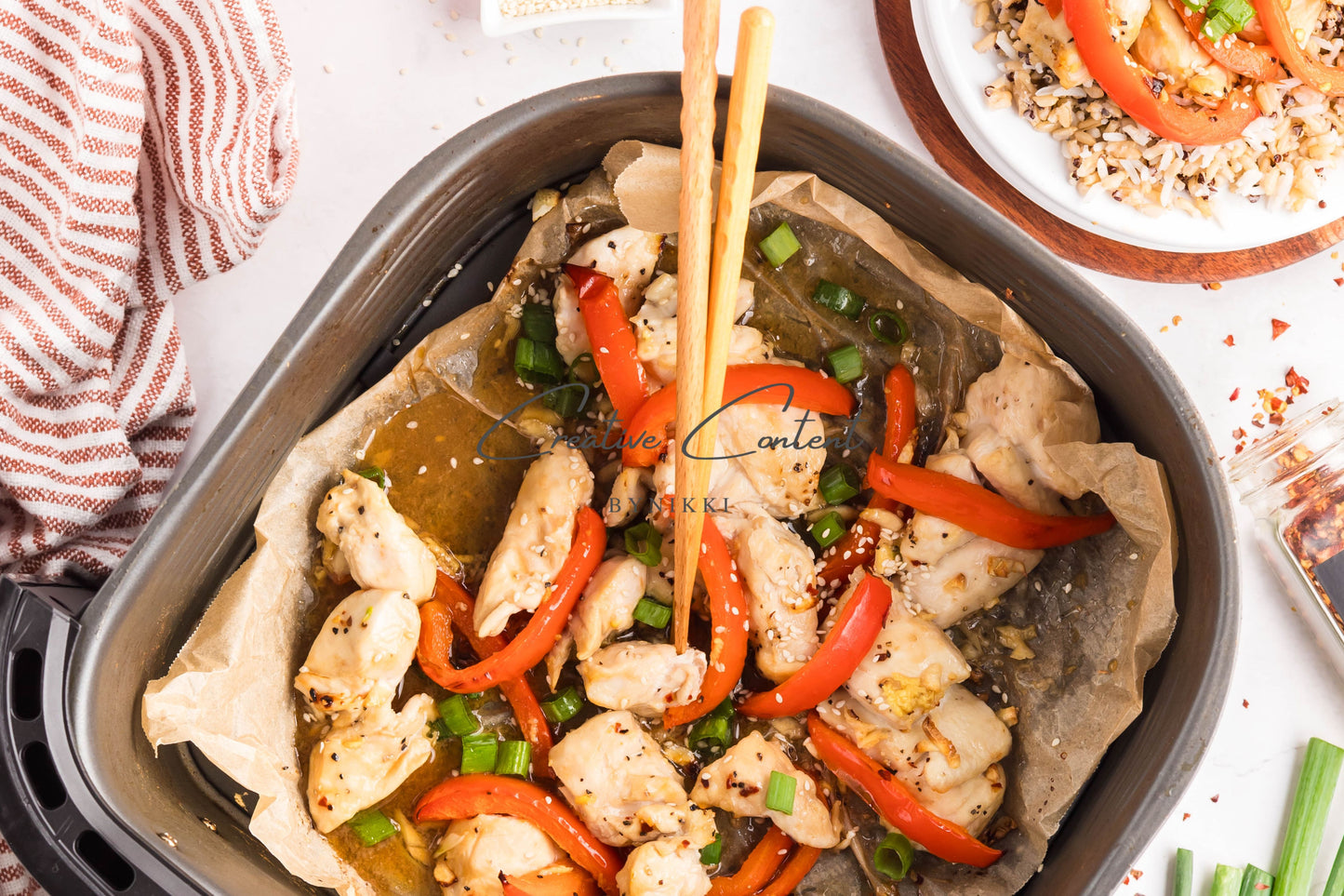 Air Fryer Asian Garlic Chicken - Exclusive