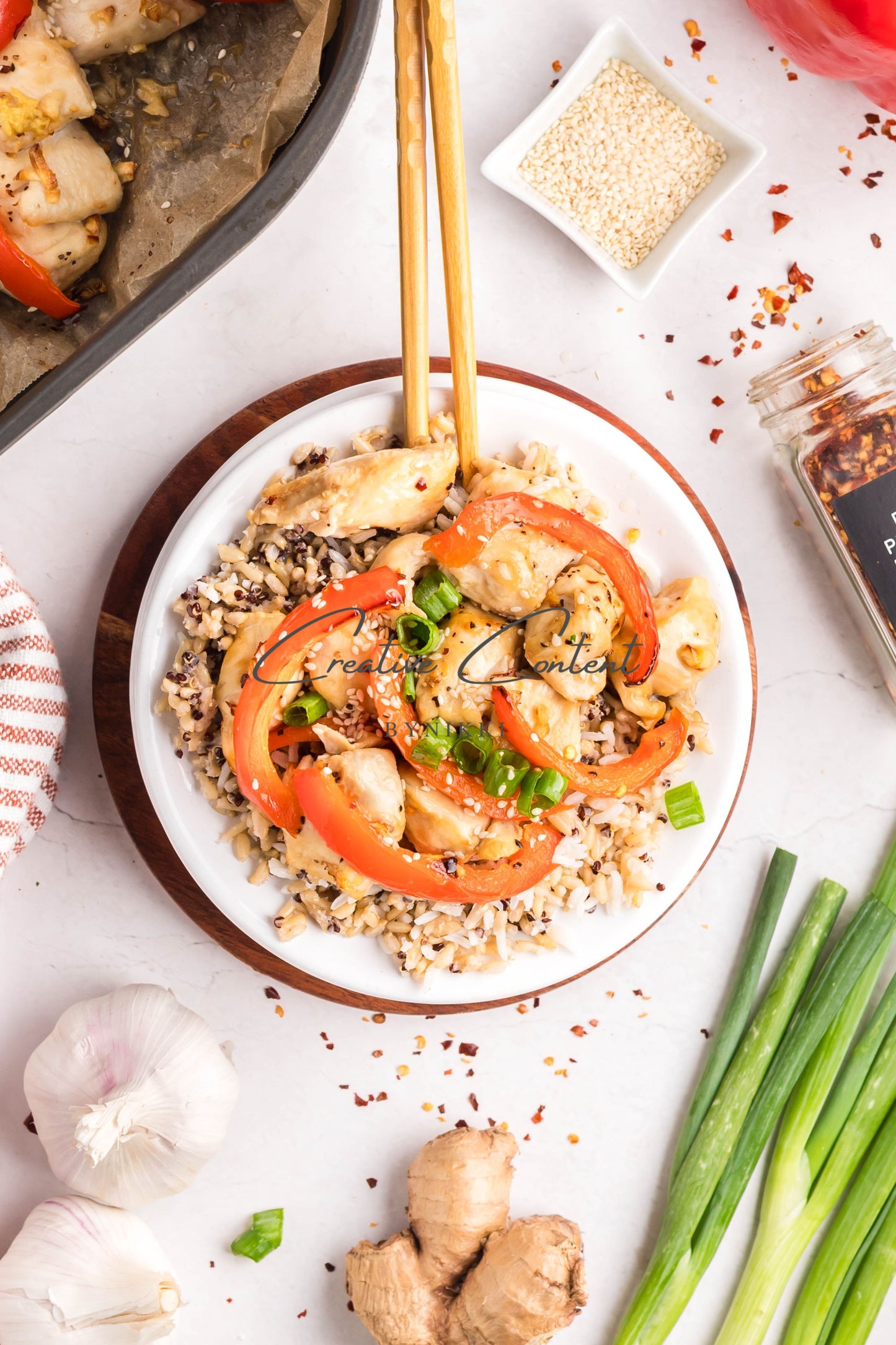 Air Fryer Asian Garlic Chicken - Exclusive