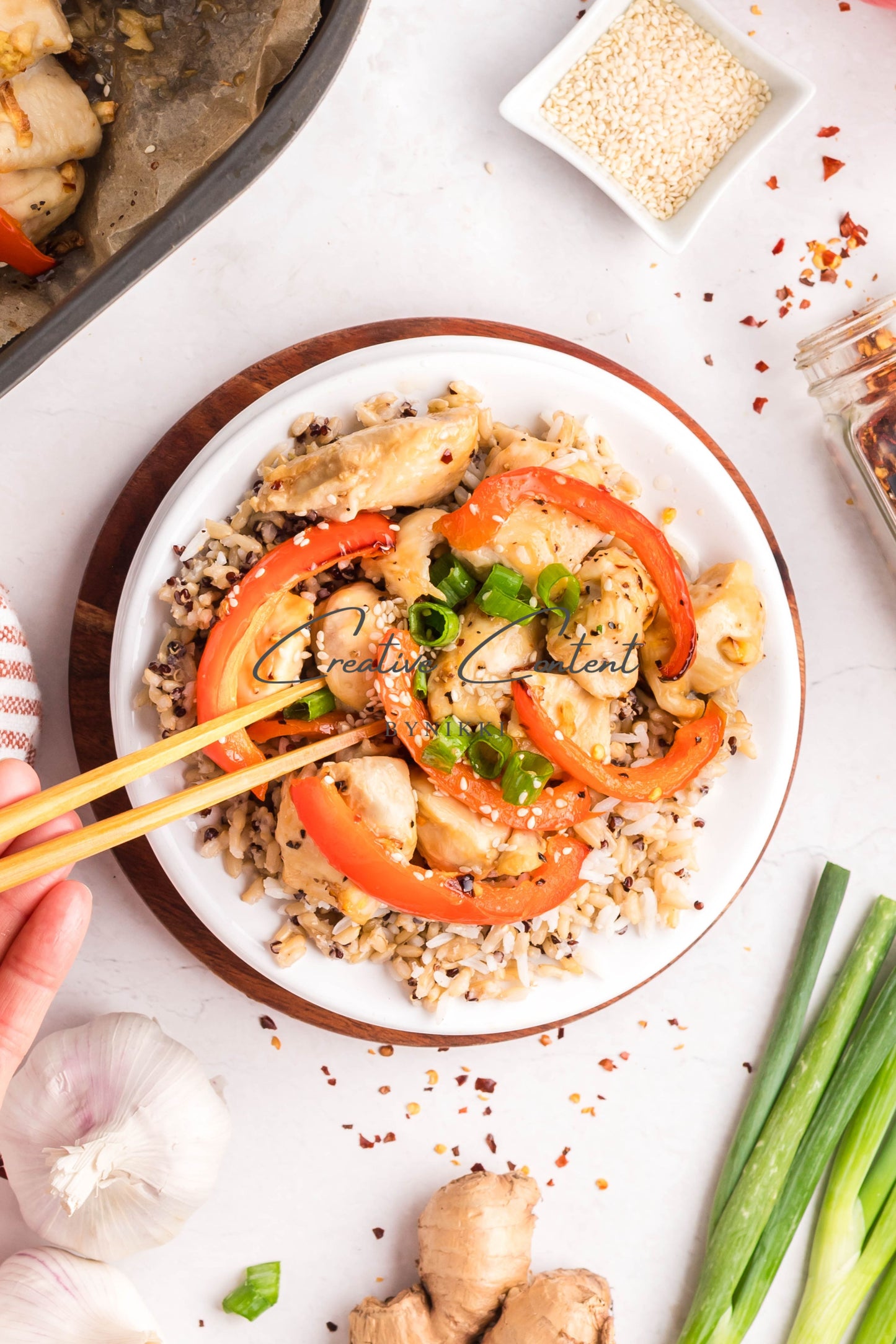 Air Fryer Asian Garlic Chicken - Exclusive