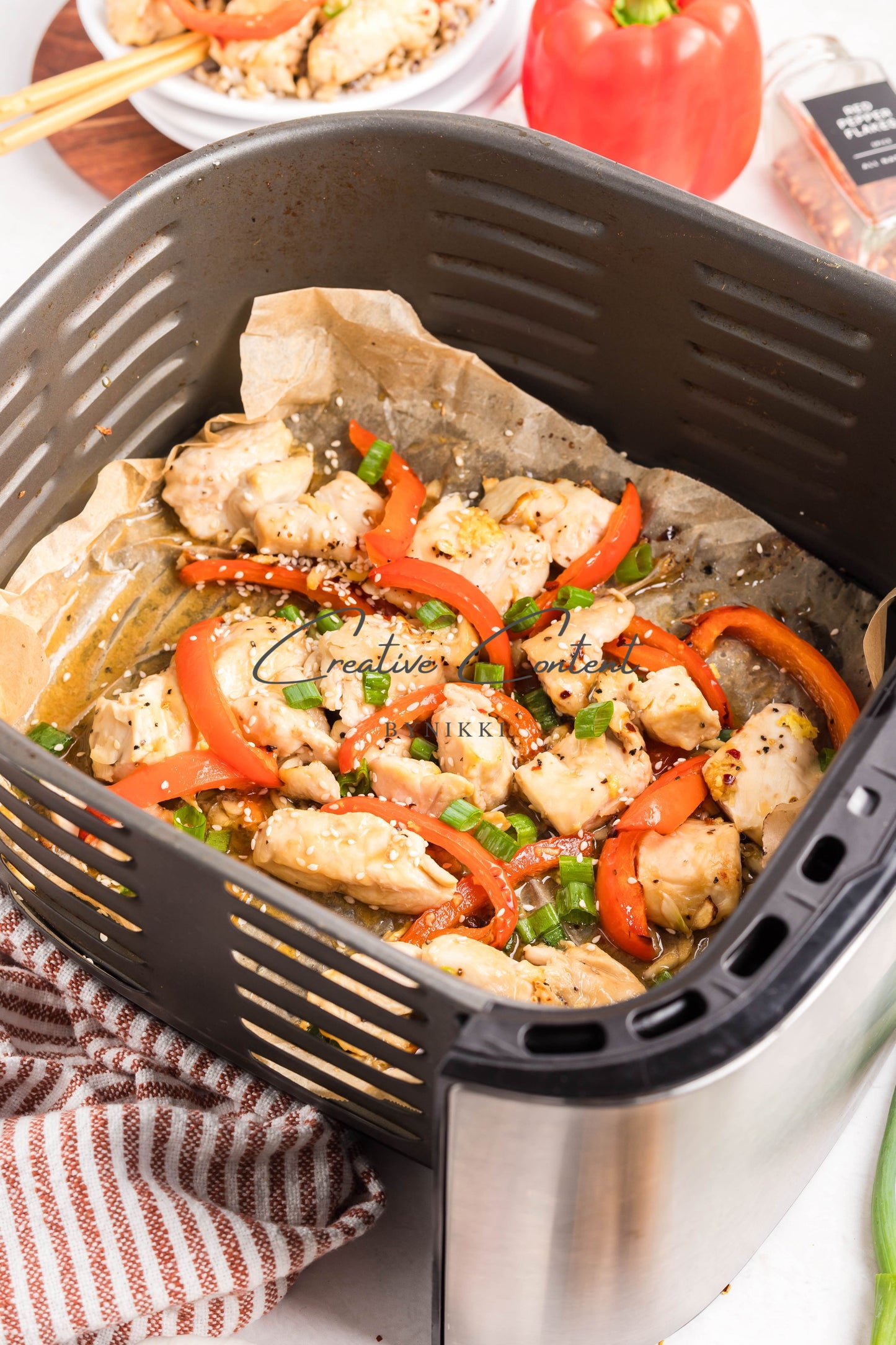 Air Fryer Asian Garlic Chicken - Exclusive