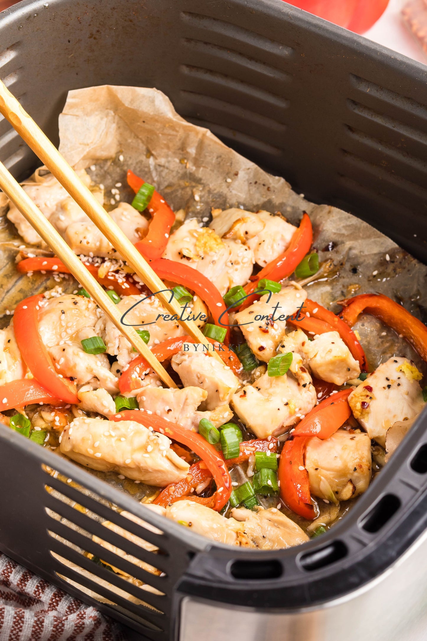 Air Fryer Asian Garlic Chicken - Exclusive
