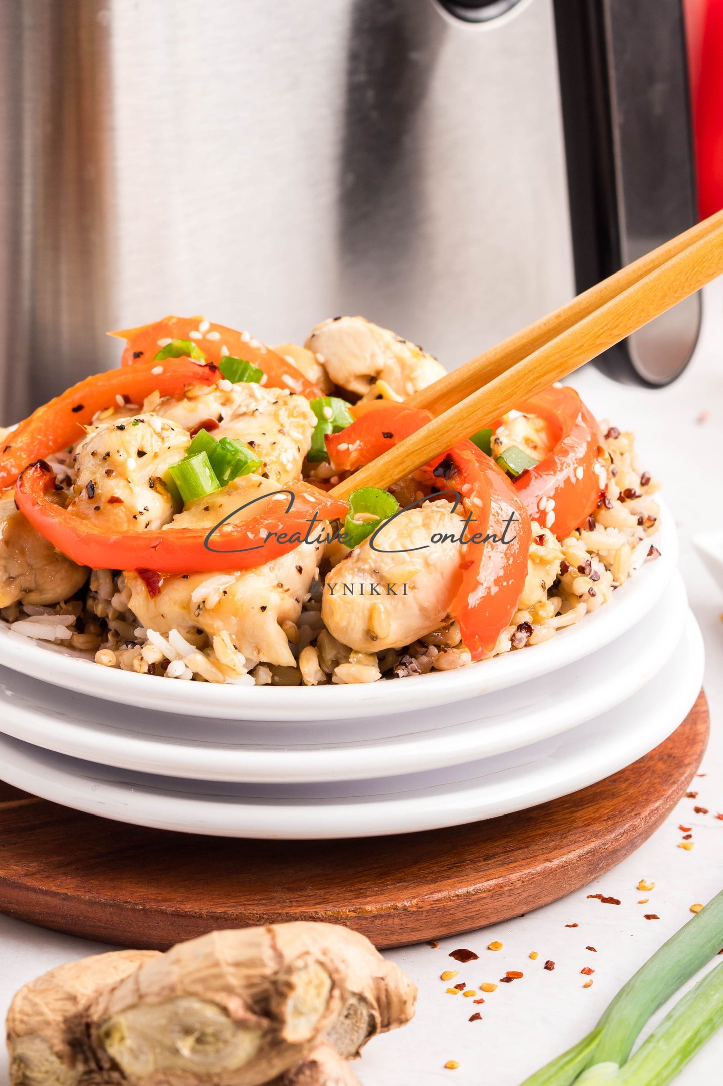 Air Fryer Asian Garlic Chicken - Exclusive