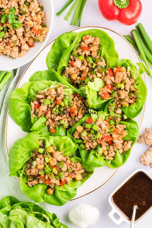 Asian Chicken Lettuce Wraps  -  Exclusive