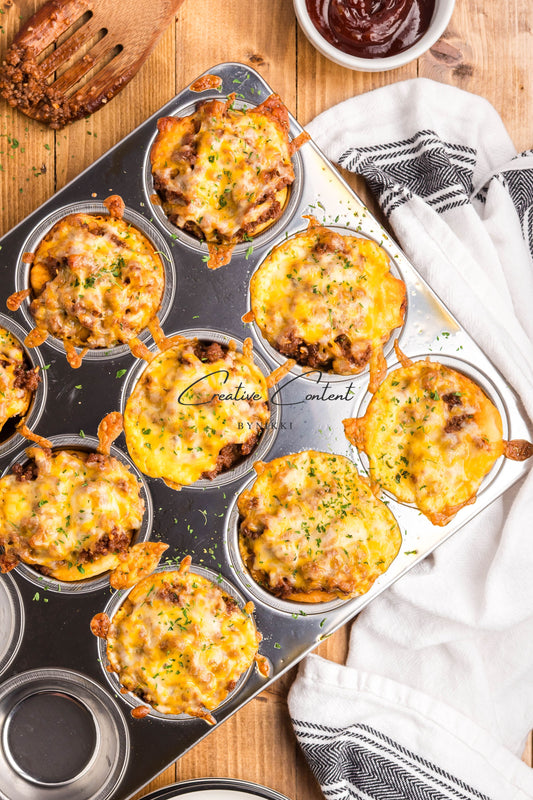 BBQ Beef Biscuit Cups - Exclusive