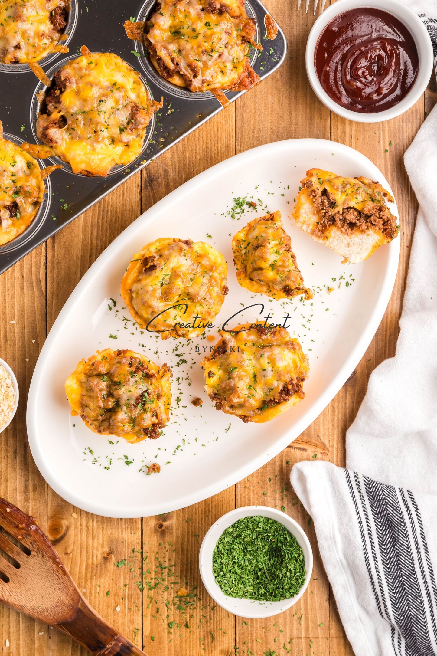 BBQ Beef Biscuit Cups - Exclusive
