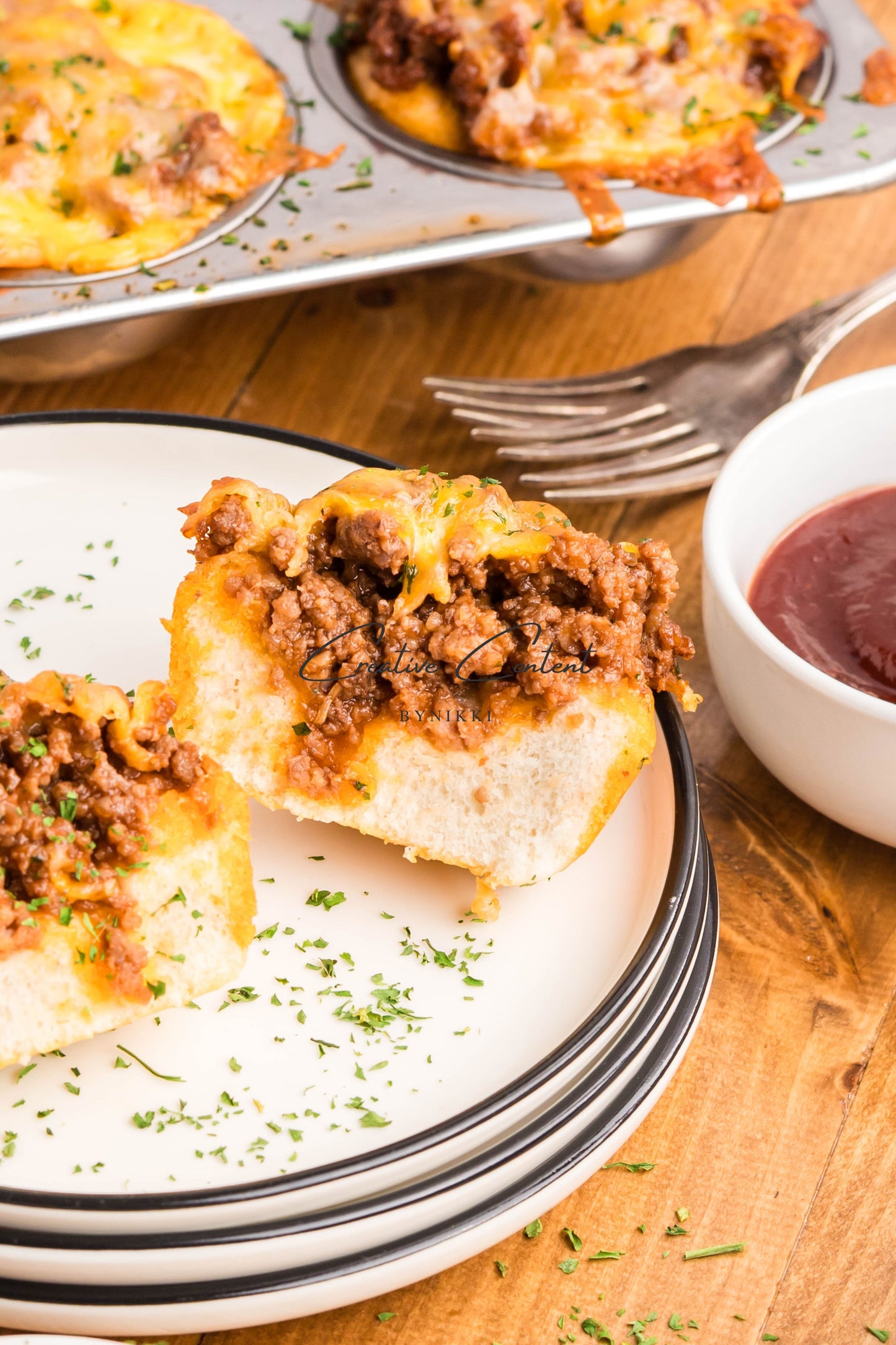 BBQ Beef Biscuit Cups - Exclusive