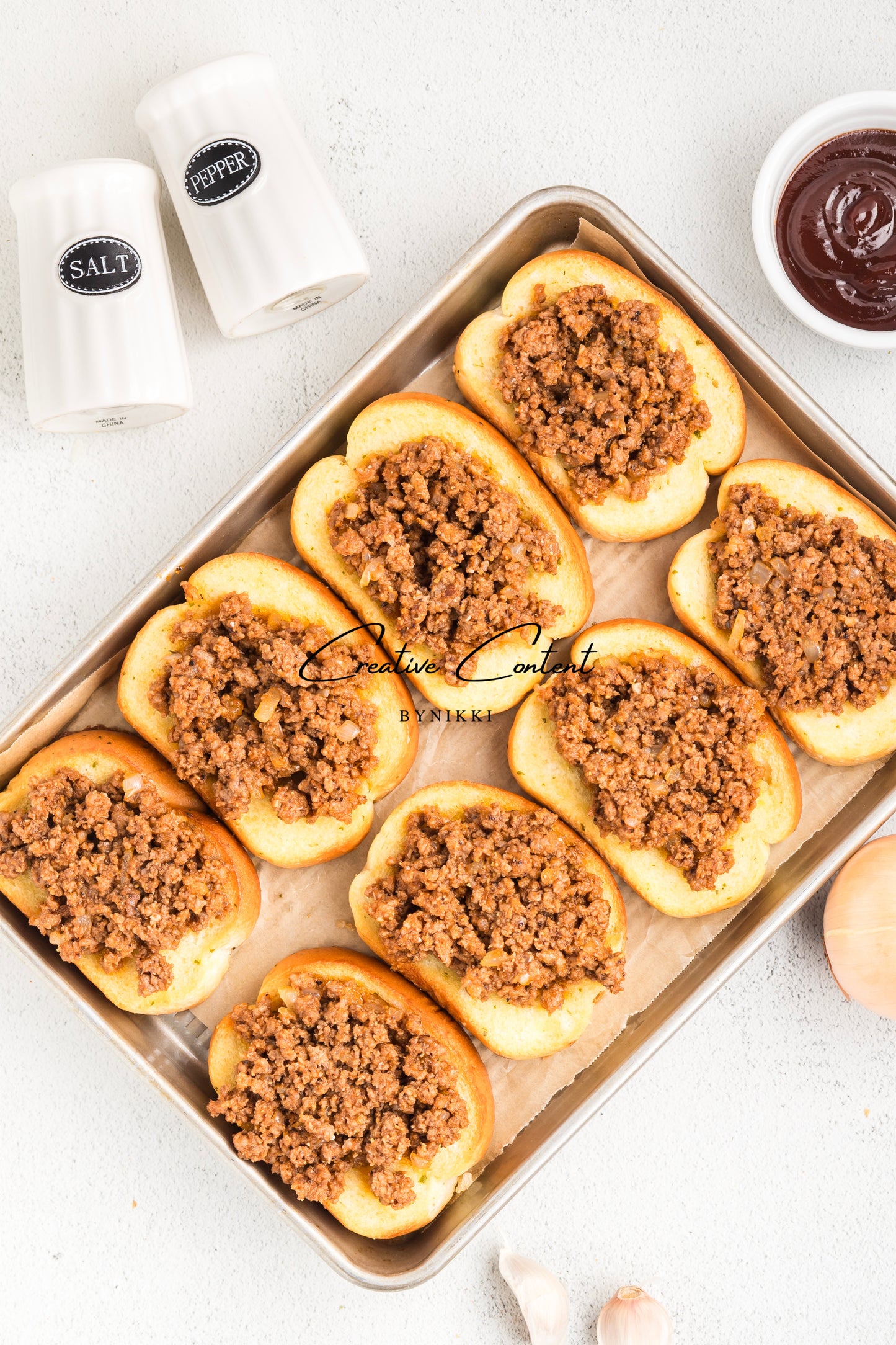 BBQ Cheeseburger Texas Toast - Exclusive