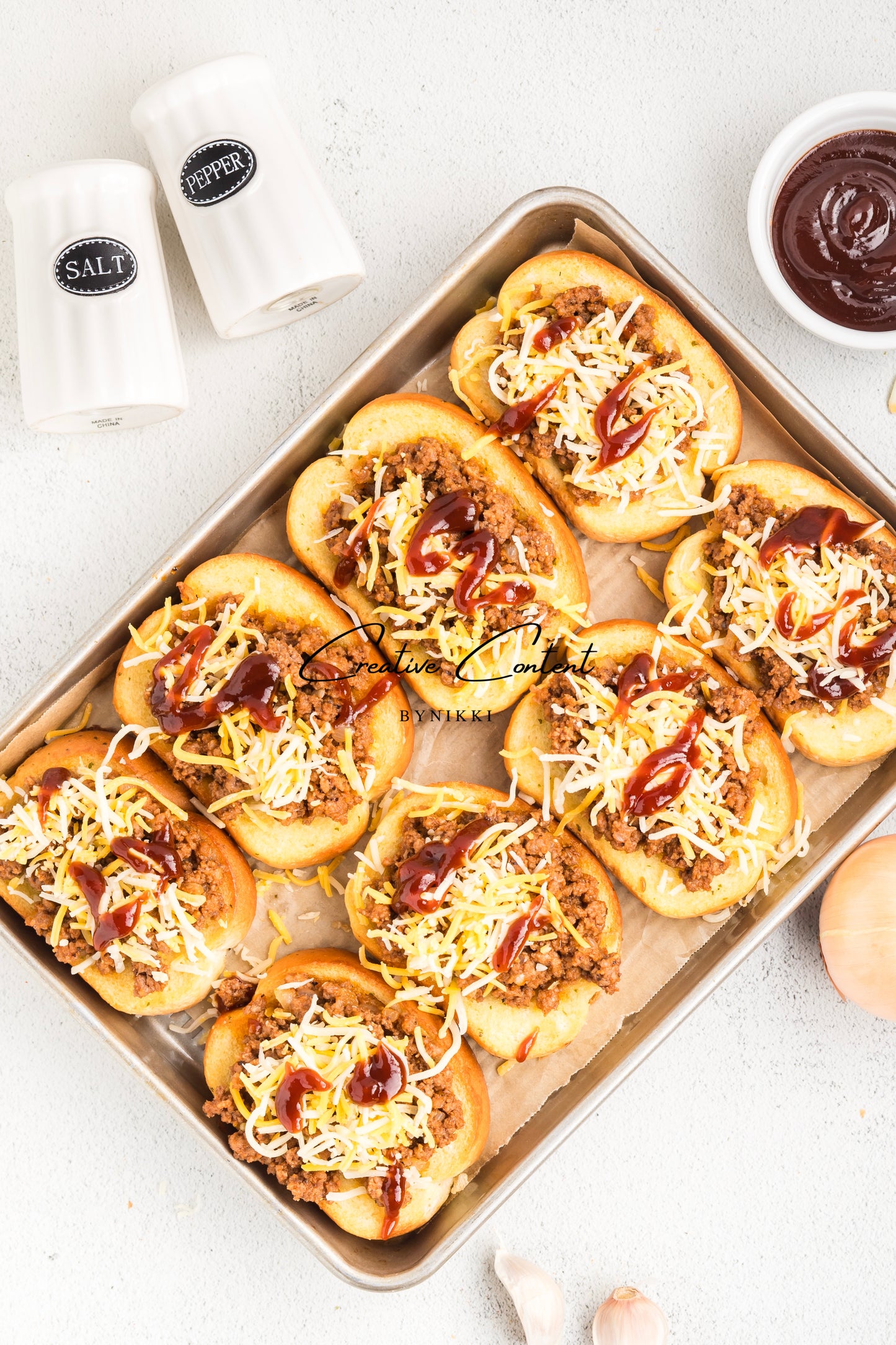 BBQ Cheeseburger Texas Toast - Exclusive