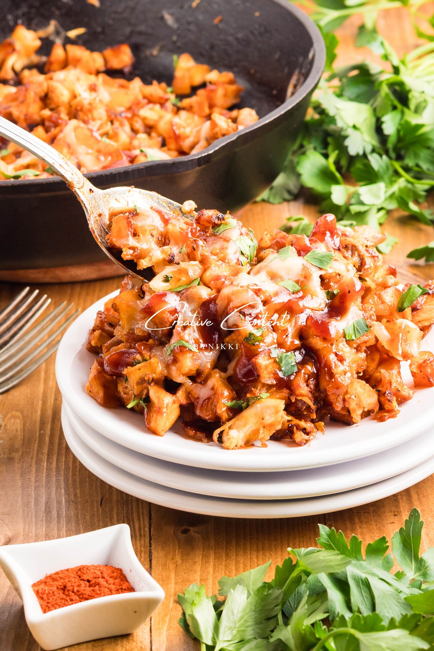 BBQ Chicken Potato Skillet  - Exclusive