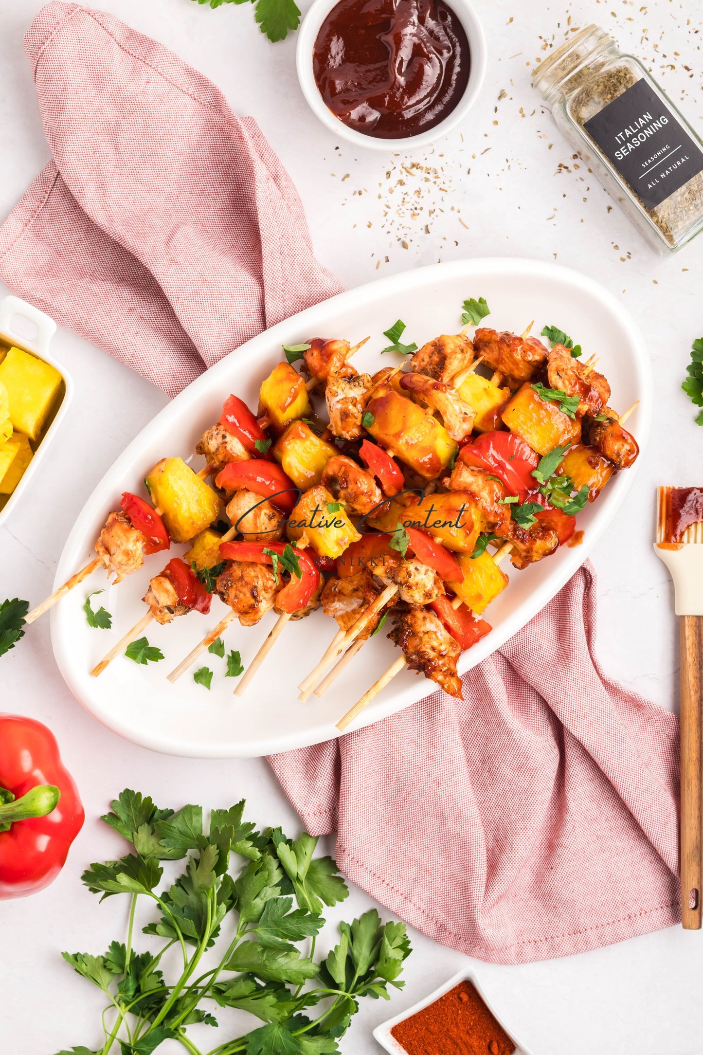 BBQ Chicken Skewers - Set 1 of 2
