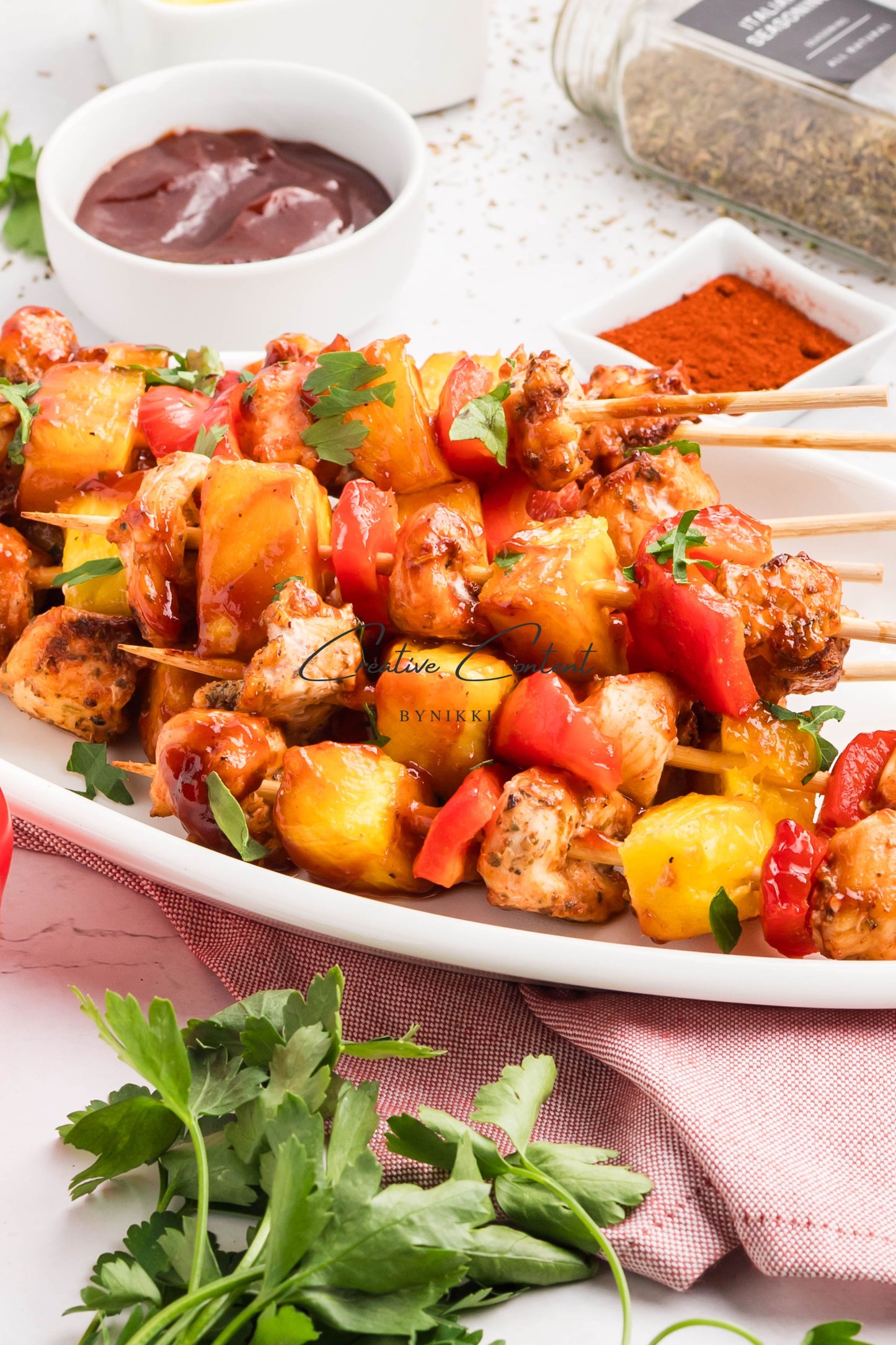 BBQ Chicken Skewers - Set 1 of 2