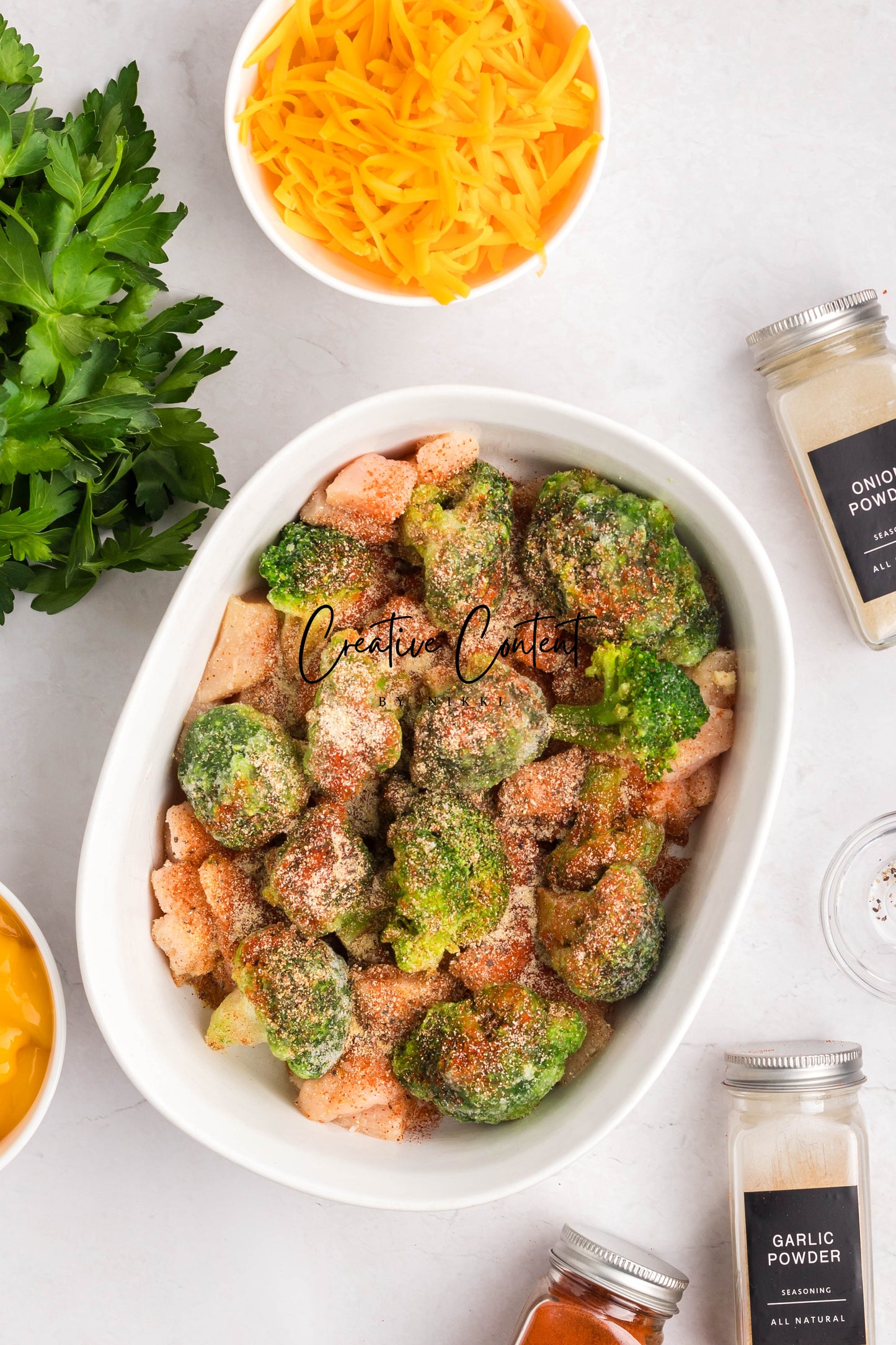 Baked Broccoli and Chicken - Set 2 of 2