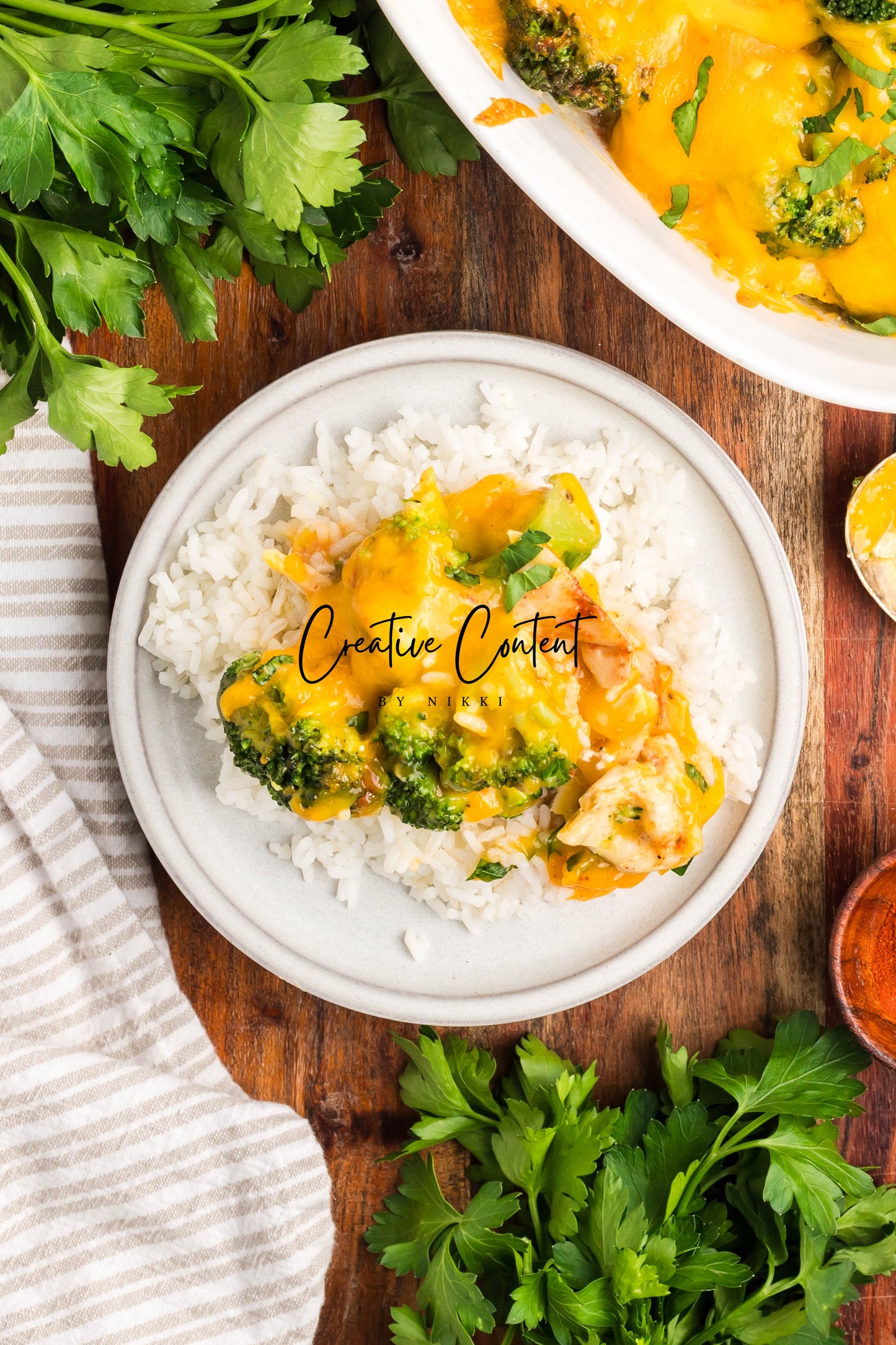 Baked Broccoli and Chicken - Set 2 of 2